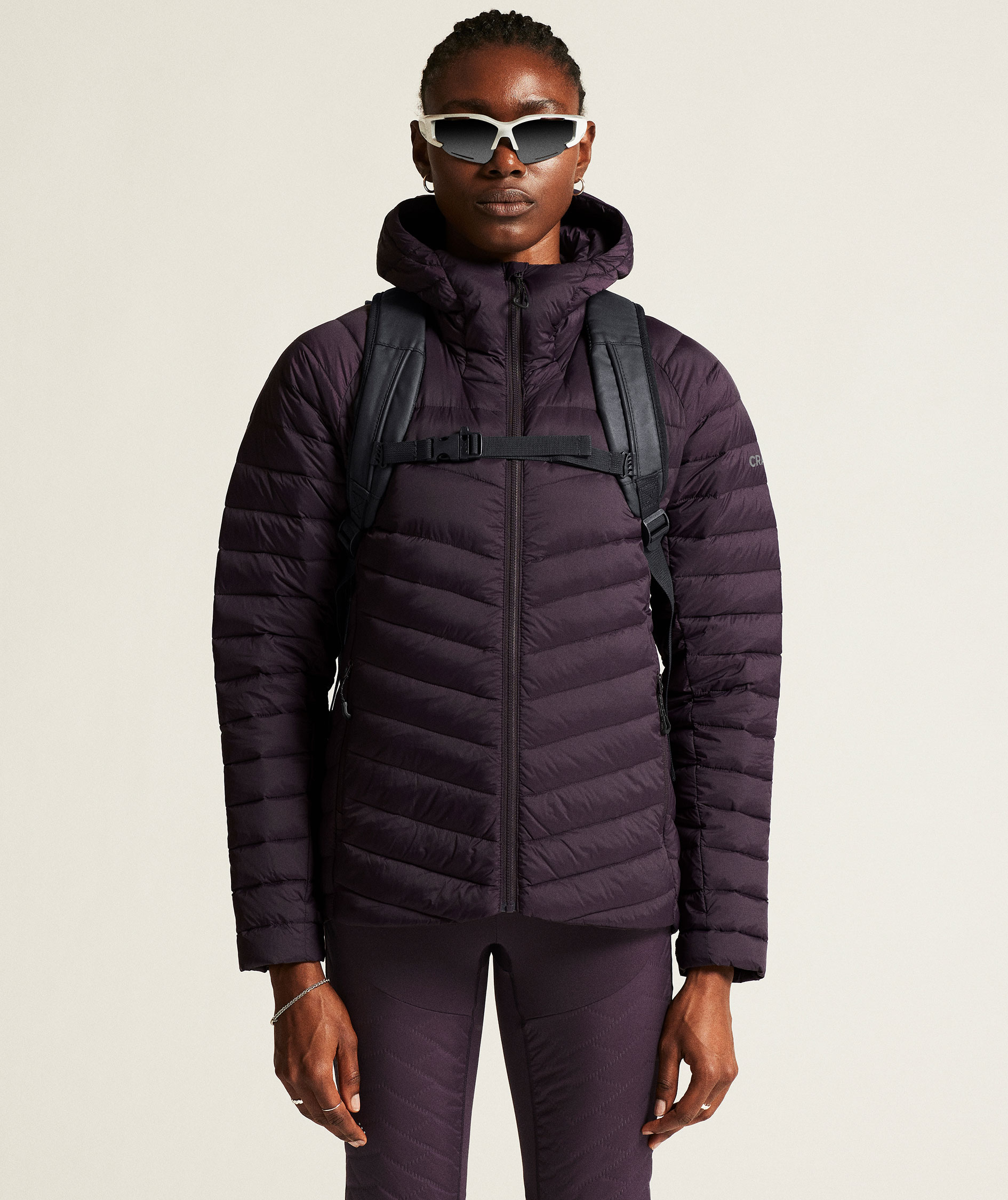 Craft ADV Explore Light dunjacka dam, Dk Plum