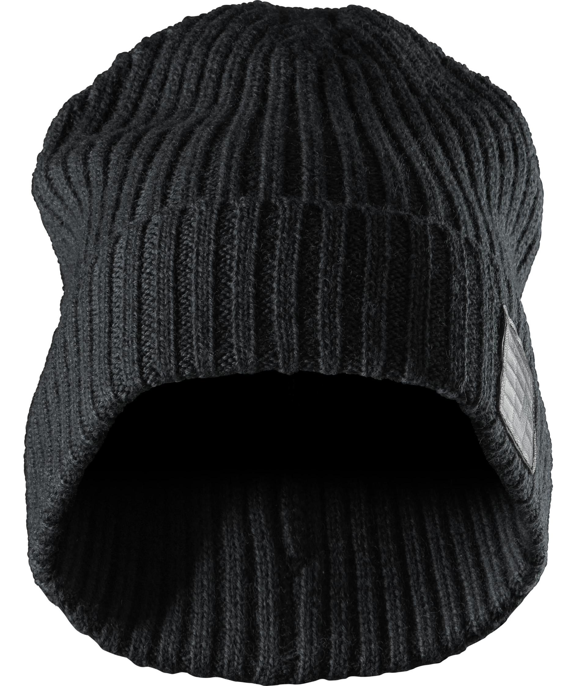 Snickers Fisherman ull stickad m&ouml;ssa 9003, Anthracite melange