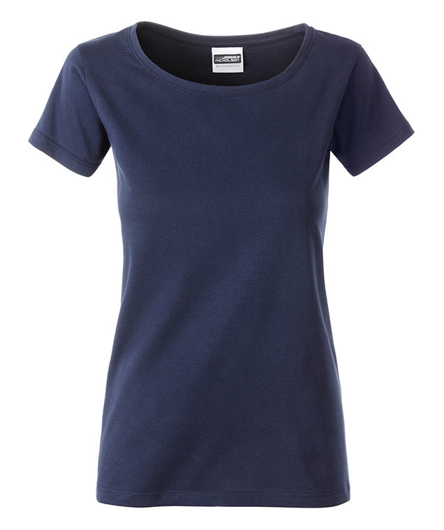 James & Nicholson Casual women's T-shirt, Navy, large image number 0