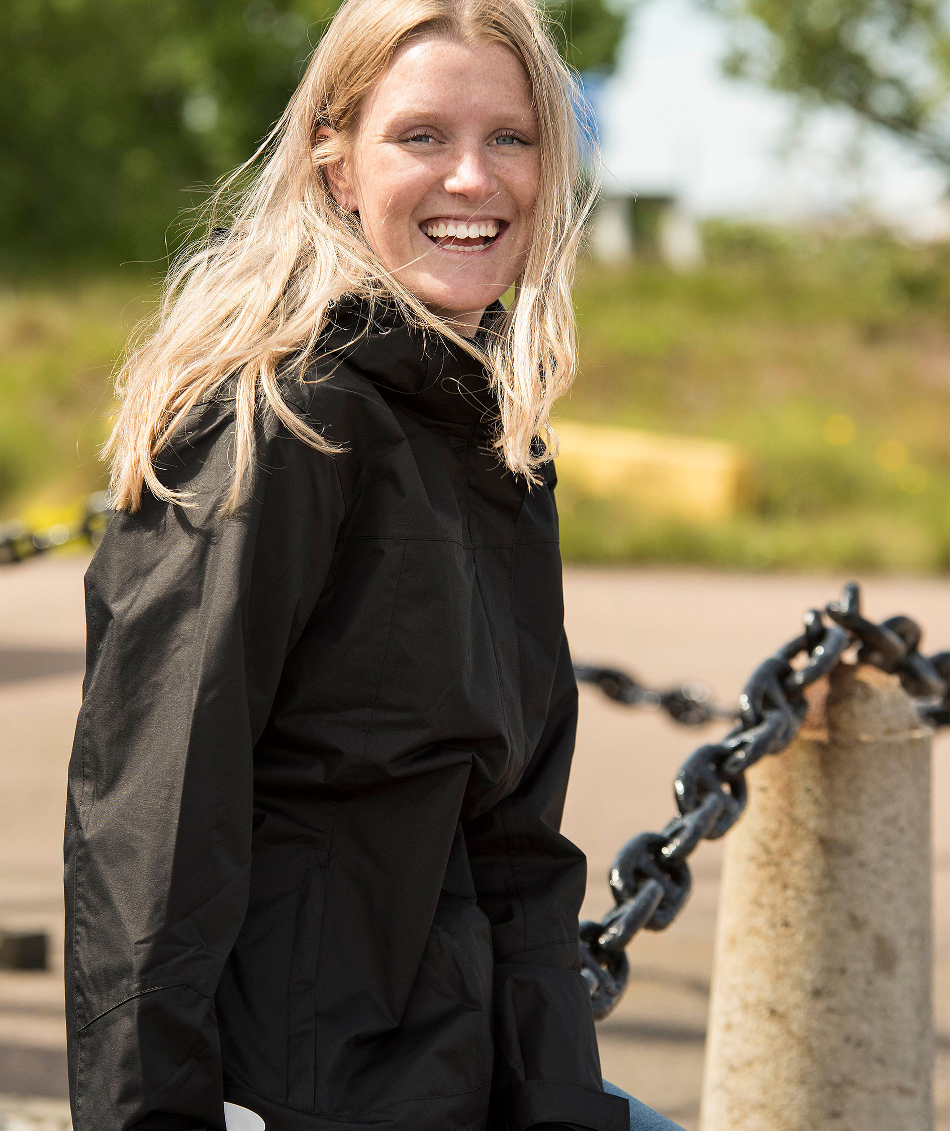 Matterhorn Russel dame skaljakke, Sort