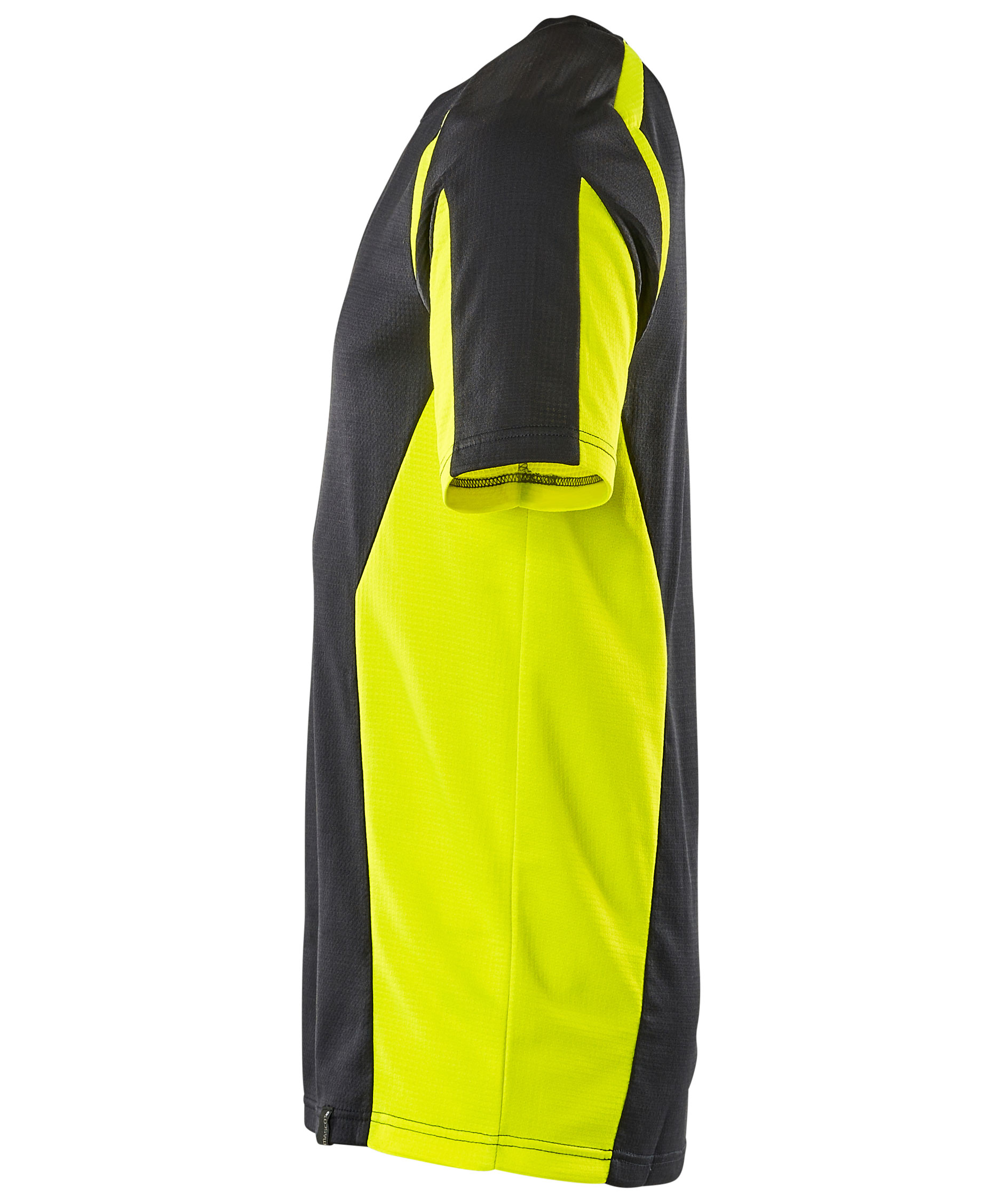 Mascot Accelerate Safe T-shirt, Svart/Varselgul, large image number 3