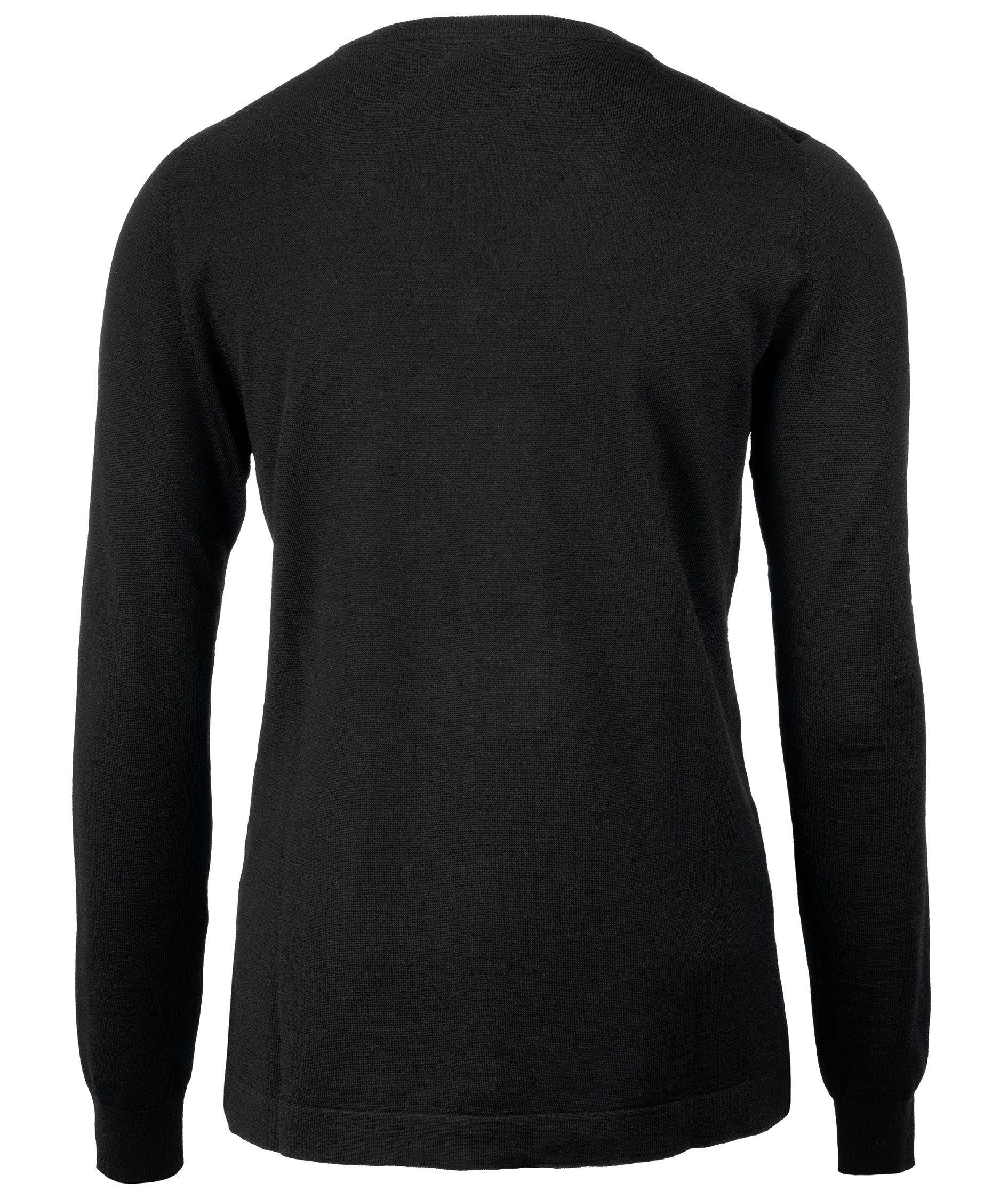 Nimbus Ashbury stickad tr&ouml;ja dam med merinoull, Svart, large image number 2