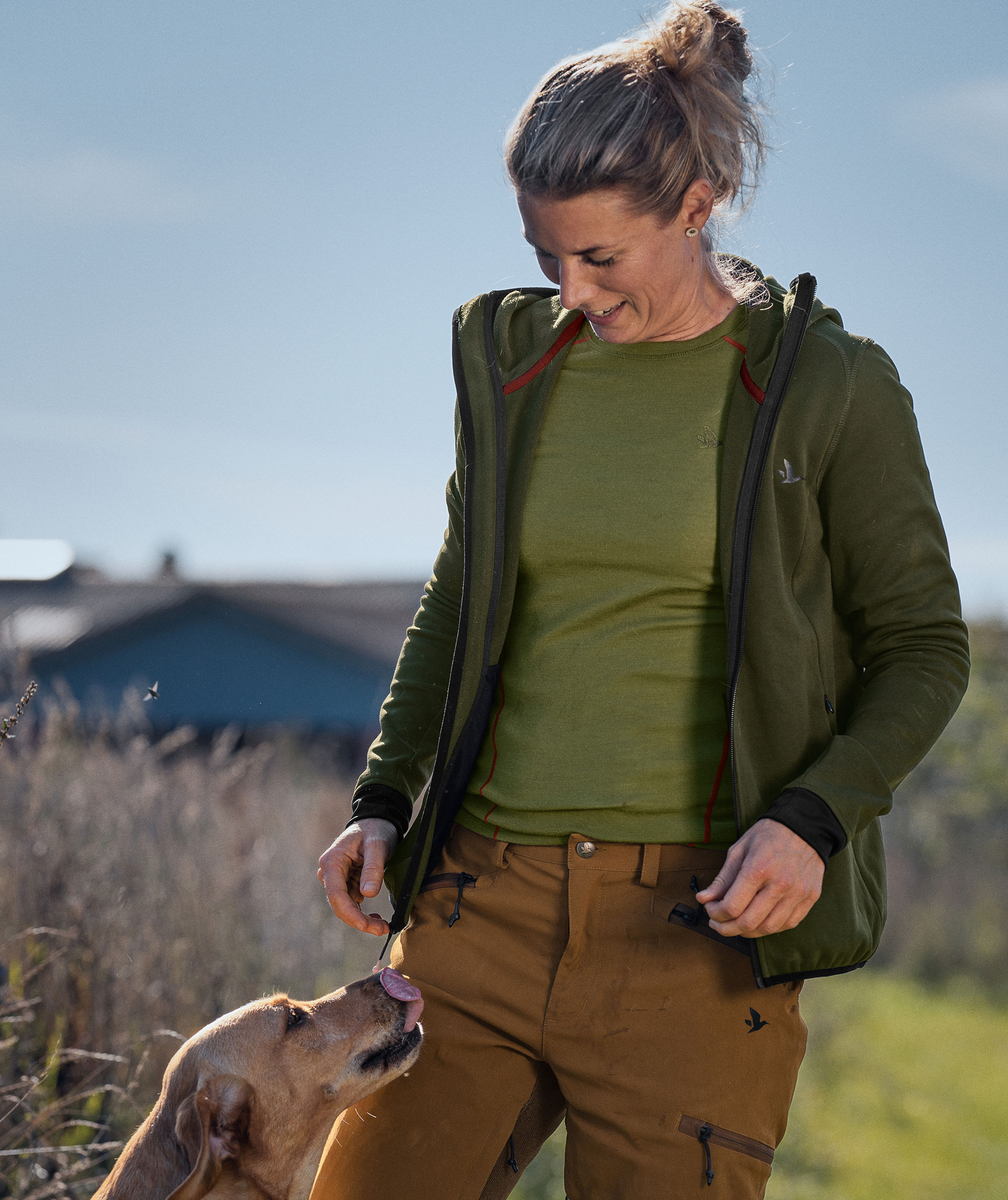 Seeland Power women&acute;s fleece jacket, Pine green, large image number 1