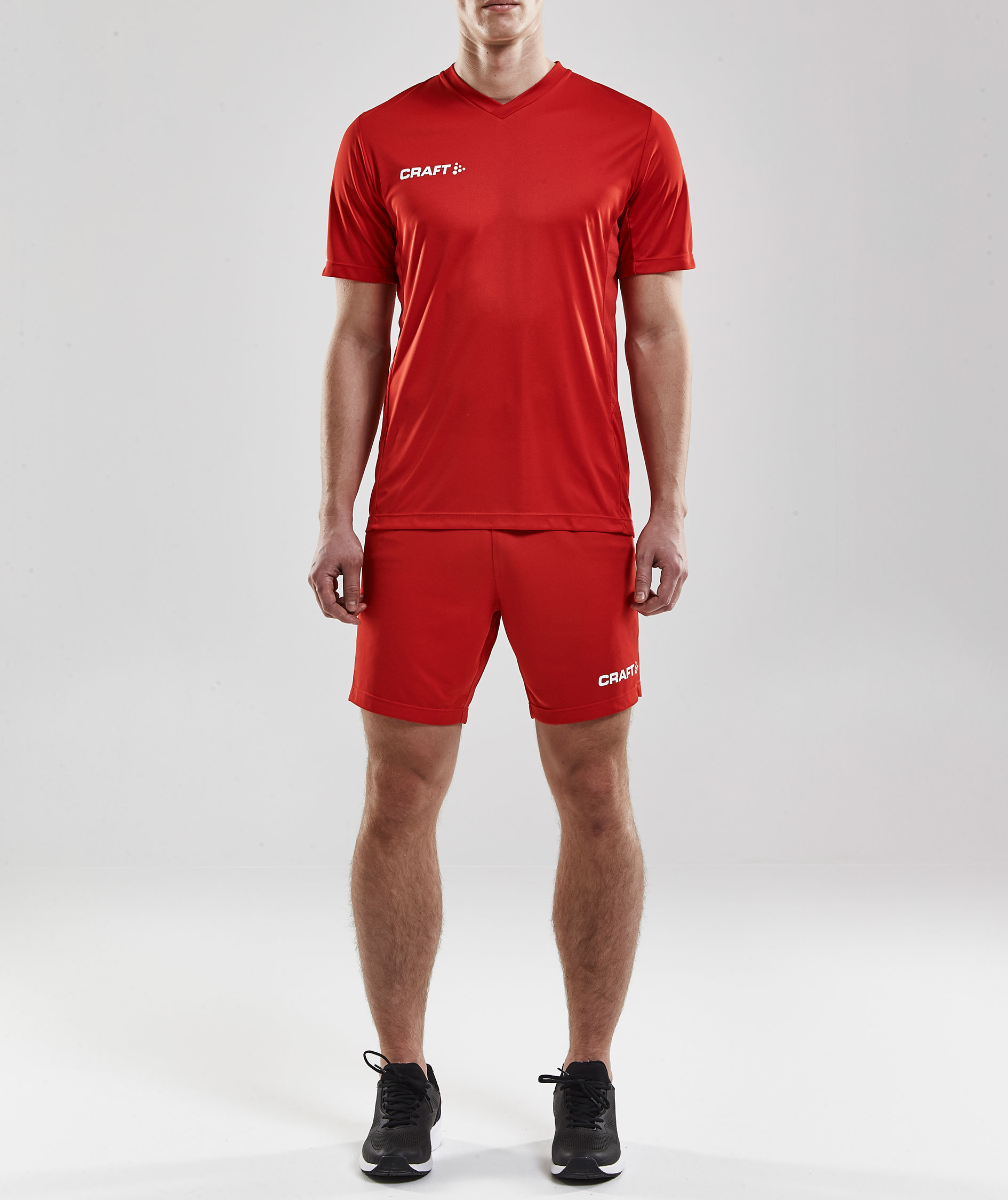 Craft Squad Go shorts, Bright red