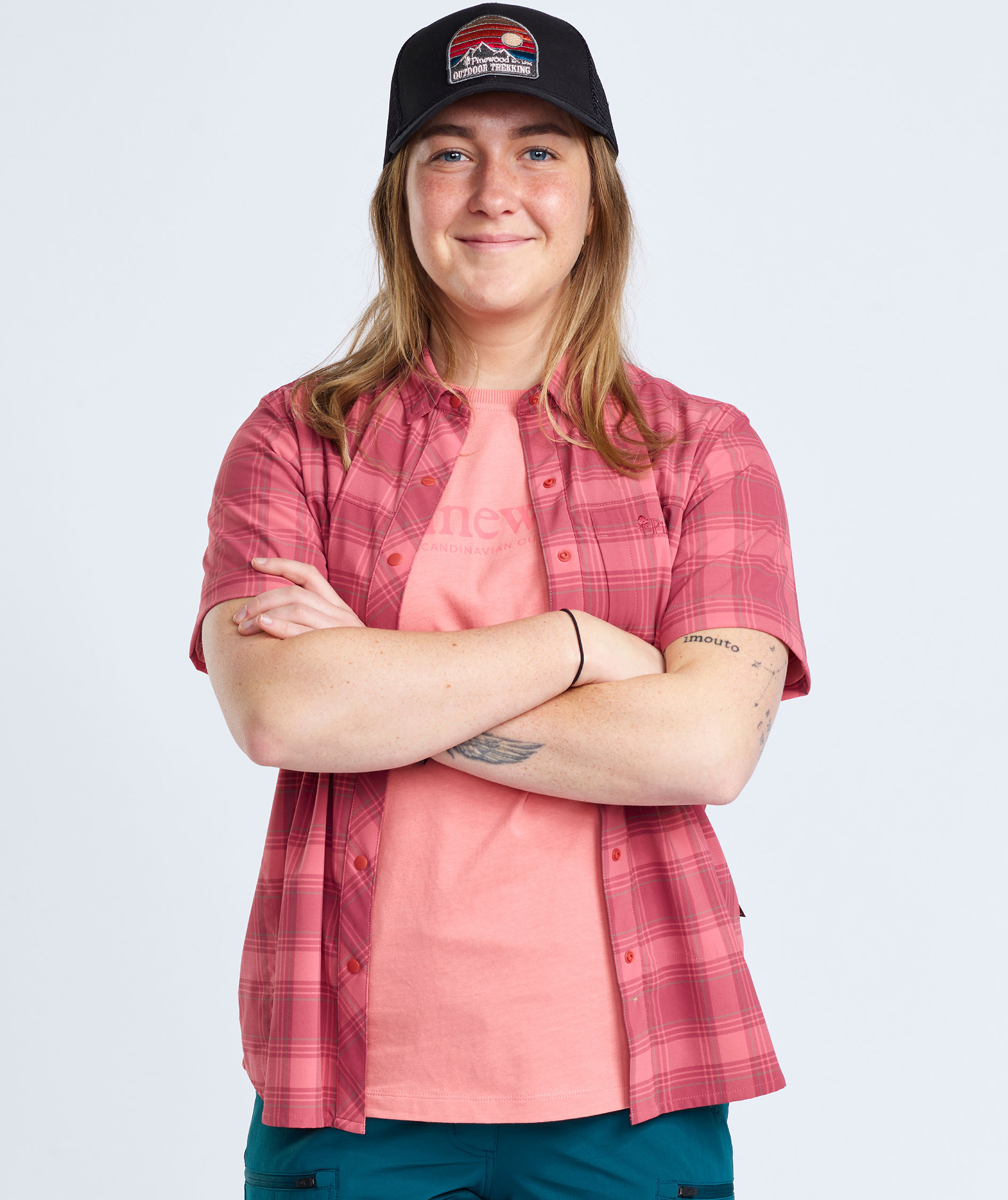 Pinewood Abisko Trekking kort&aelig;rmet dameskjorte, 3537, large image number 8