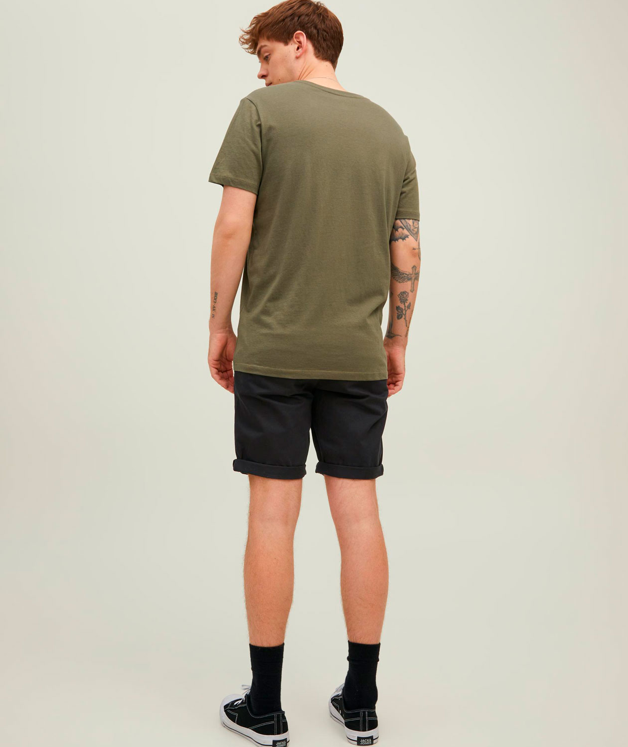 Jack & Jones JPSTBOWIE Chino shorts, Black, large image number 3