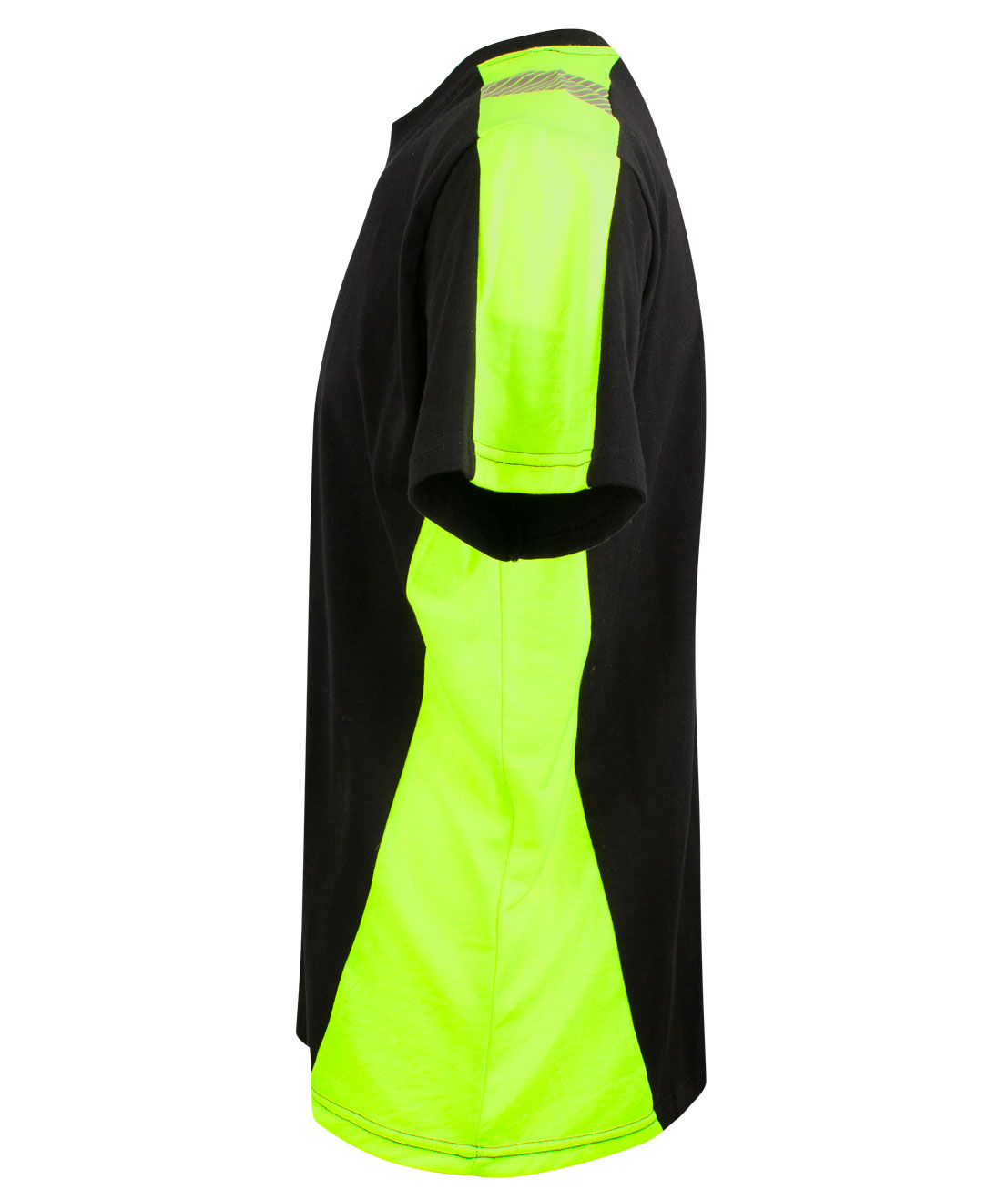 YOU Allentown Pro T-shirt, Black/Hi-Vis Yellow, large image number 4