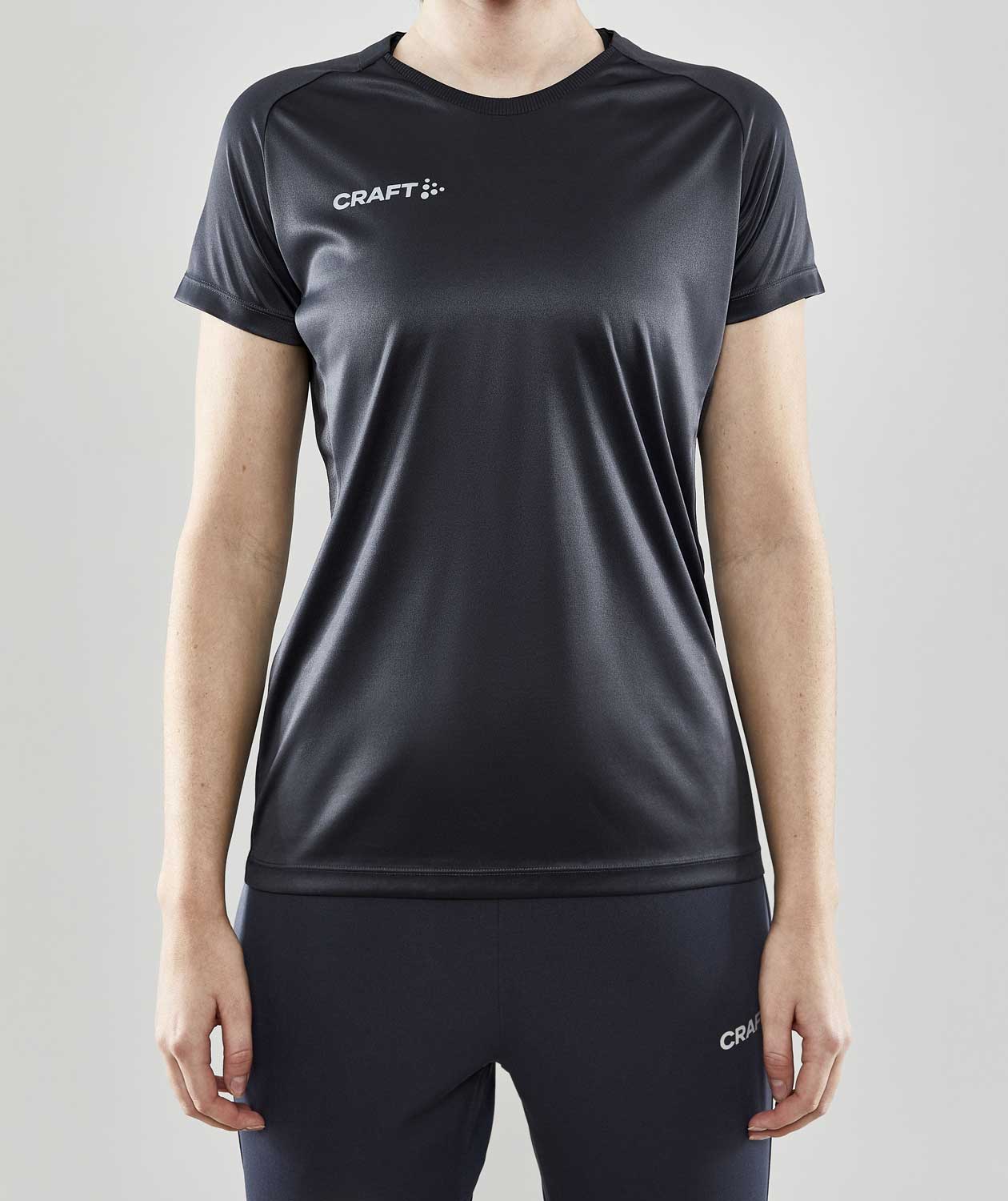 Craft Evolve dame T-shirt, Asphalt, large image number 1