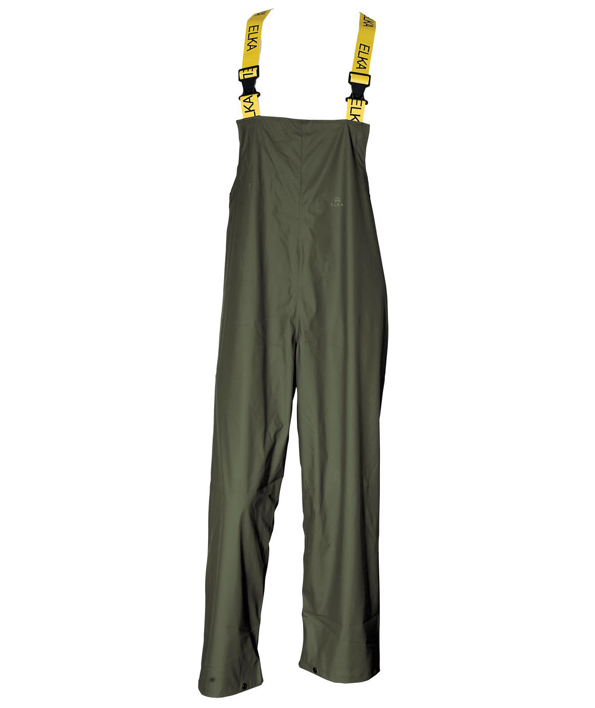ELKA Dry Zone PU regn h&auml;ngselbyxa, Olivgr&ouml;n