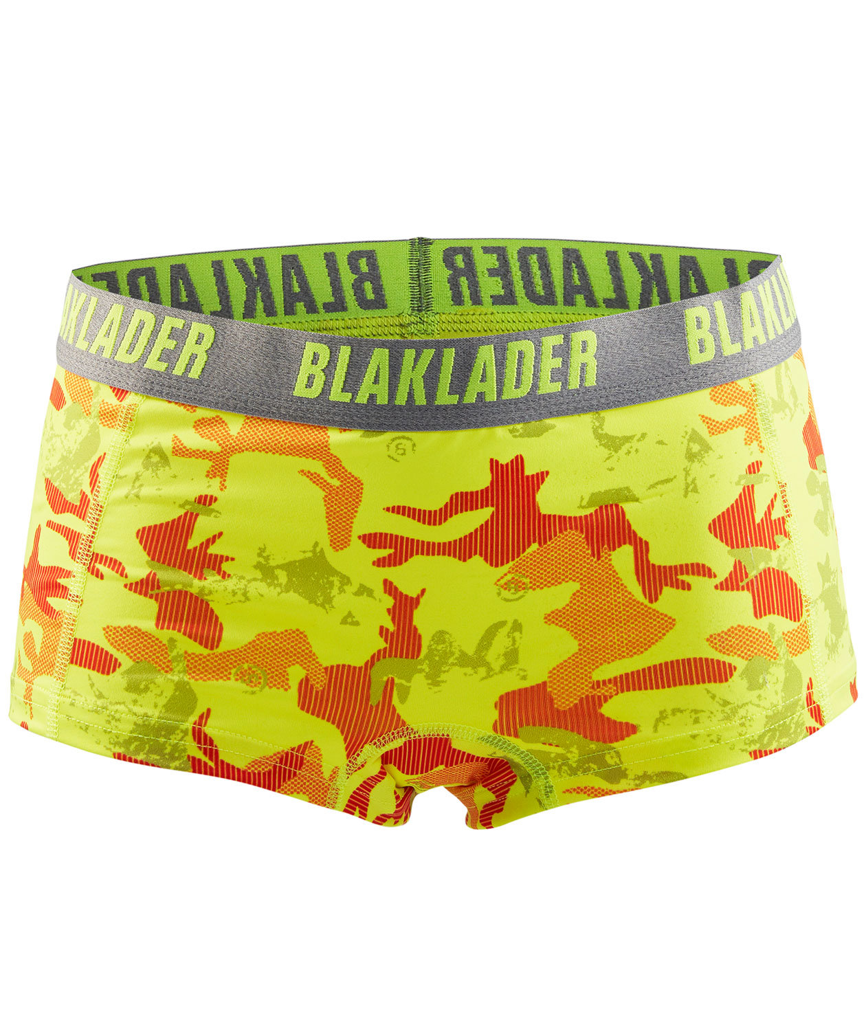 Bl&aring;kl&auml;der 2-pack hipsters dam, Gul/Gr&aring;