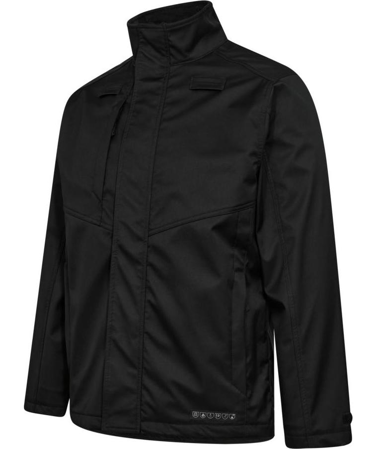 Engel Safety+ softshell jacket, Black, large image number 2