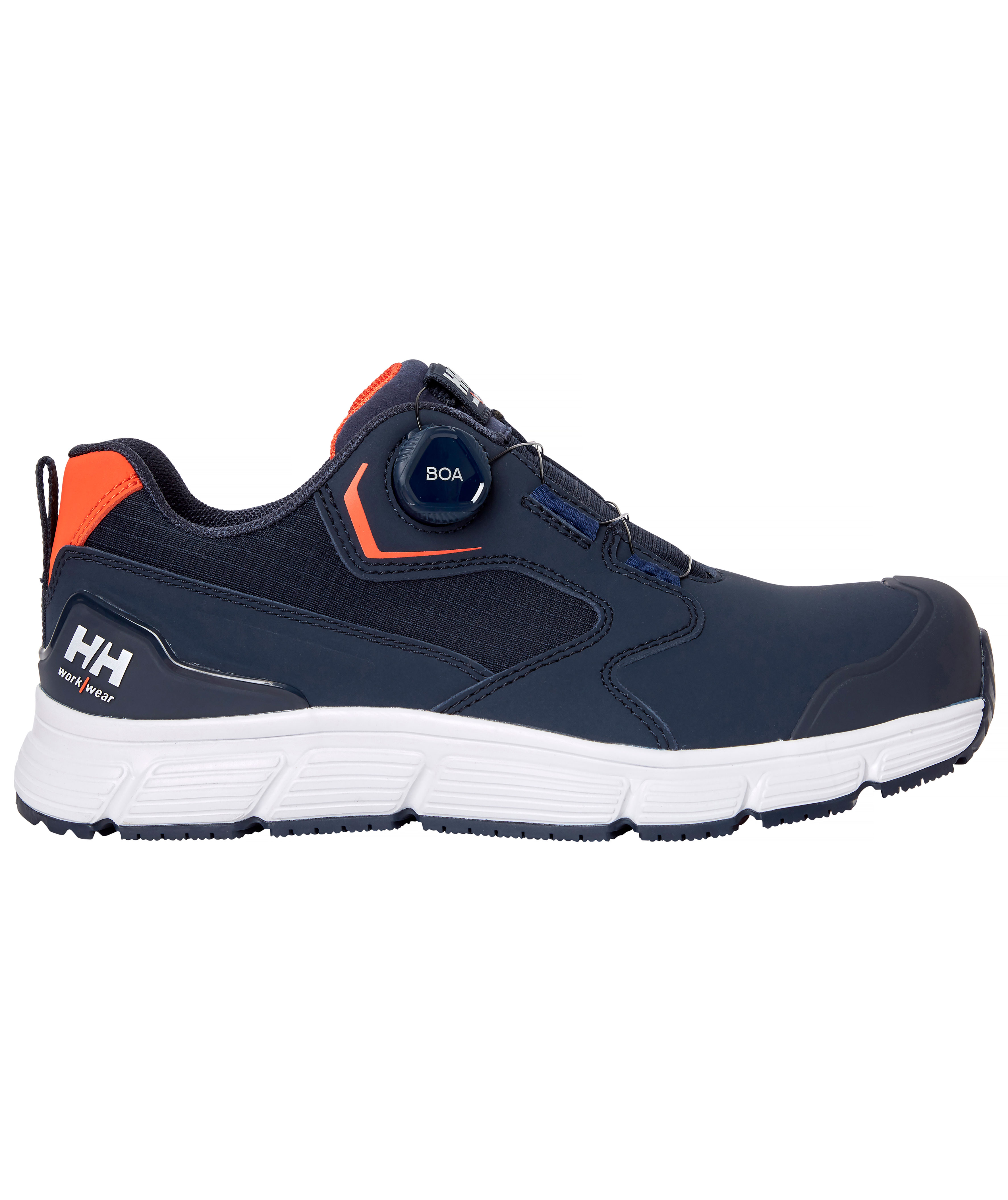 Helly&nbsp;Hansen Kensington MXR Low Boa sikkerhedssko S3L, Navy/Orange