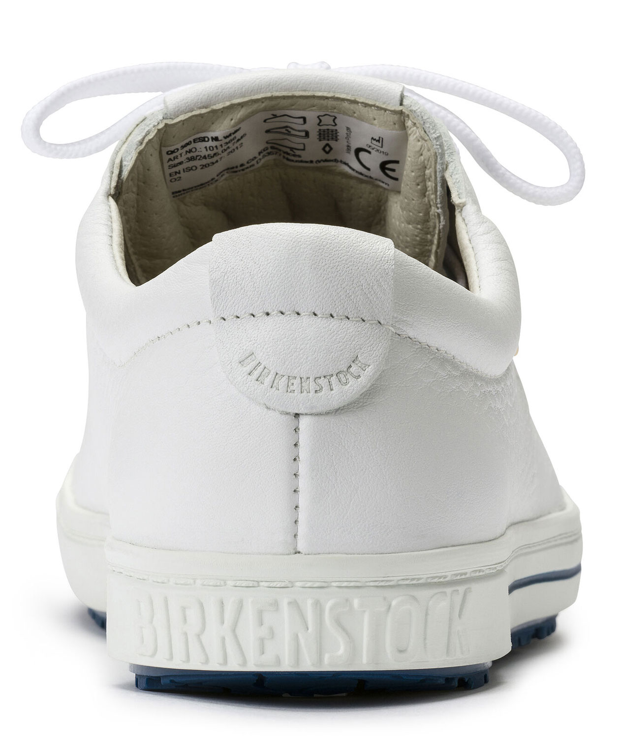 Birkenstock QO 500 Regular fit Professional ESD arbetsskor O2, Vit, large image number 3