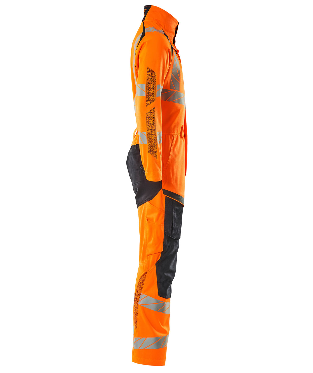 Mascot Accelerate Safe kjeledress, Hi-vis Orange/M&oslash;rk Marine, large image number 3