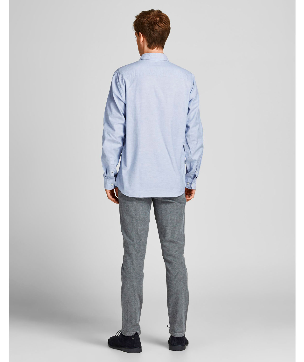 Jack & Jones JJEOXFORD Slim fit Skjorte, Cashmere Blue, large image number 2