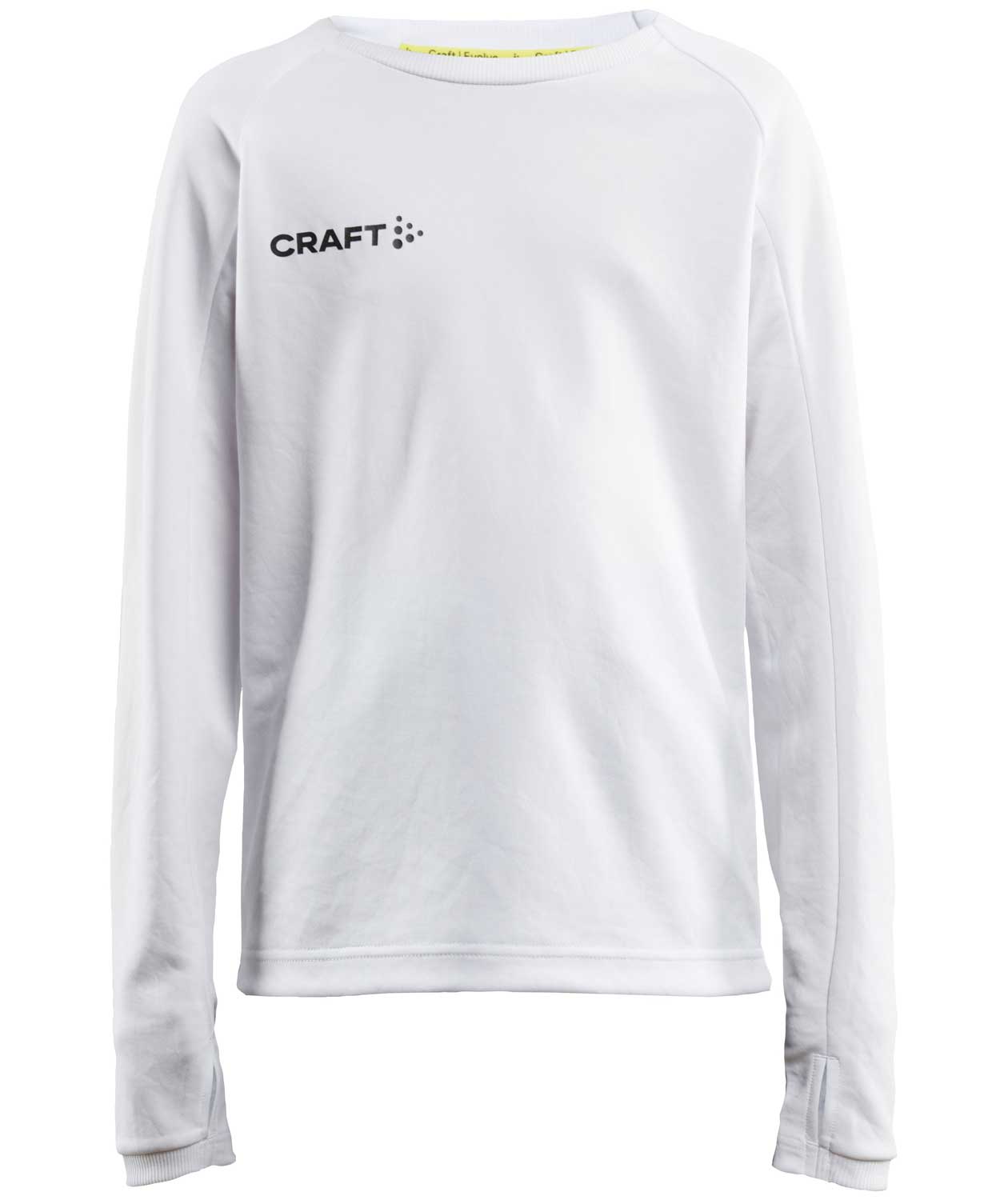 Craft Evolve sweatshirt till barn, Vit