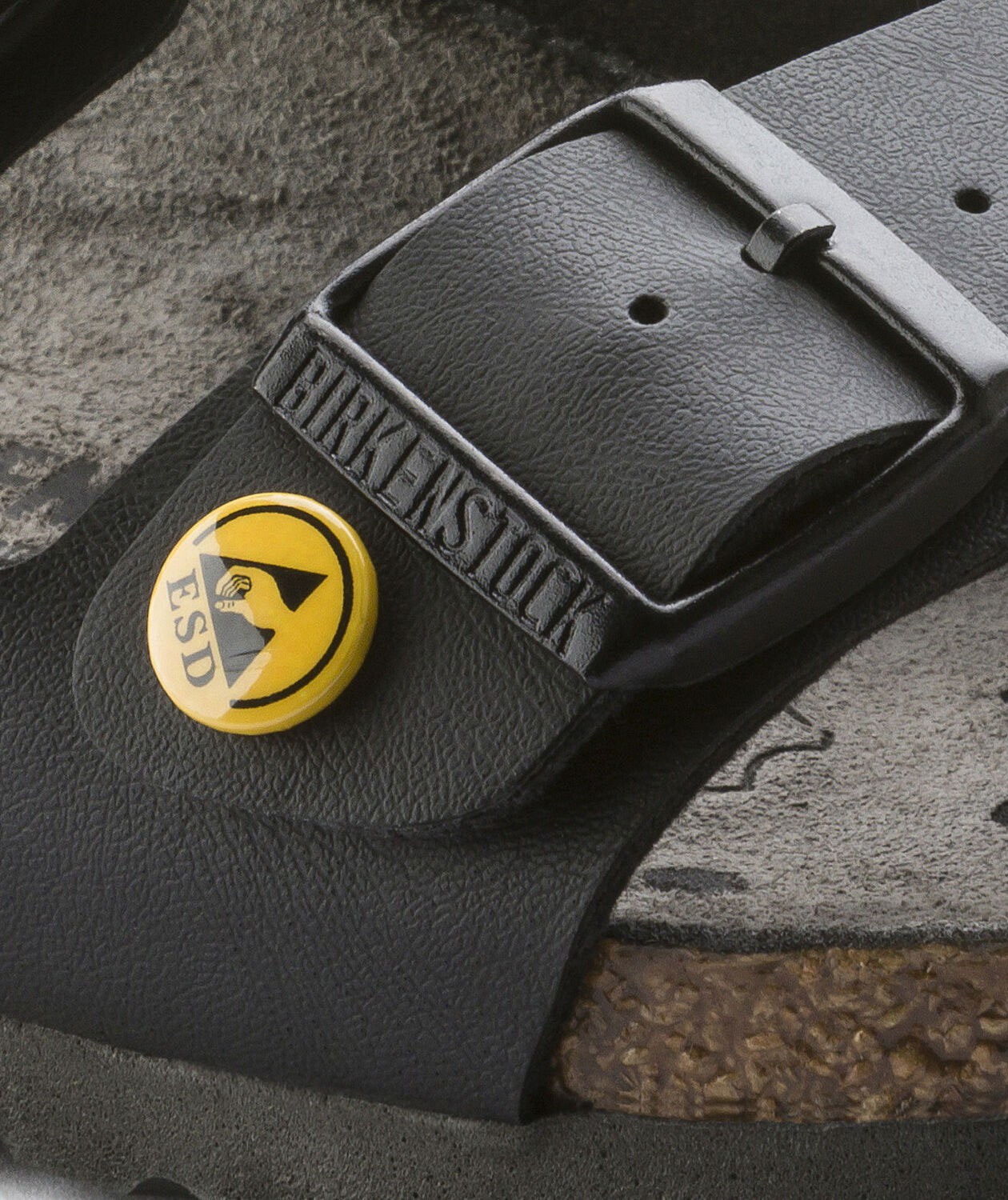 Birkenstock Arizona ESD Regular Fit Sandalen, Schwarz, large image number 5