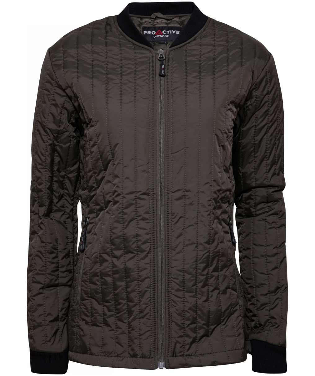 ProActive dame termojakke, Oliven