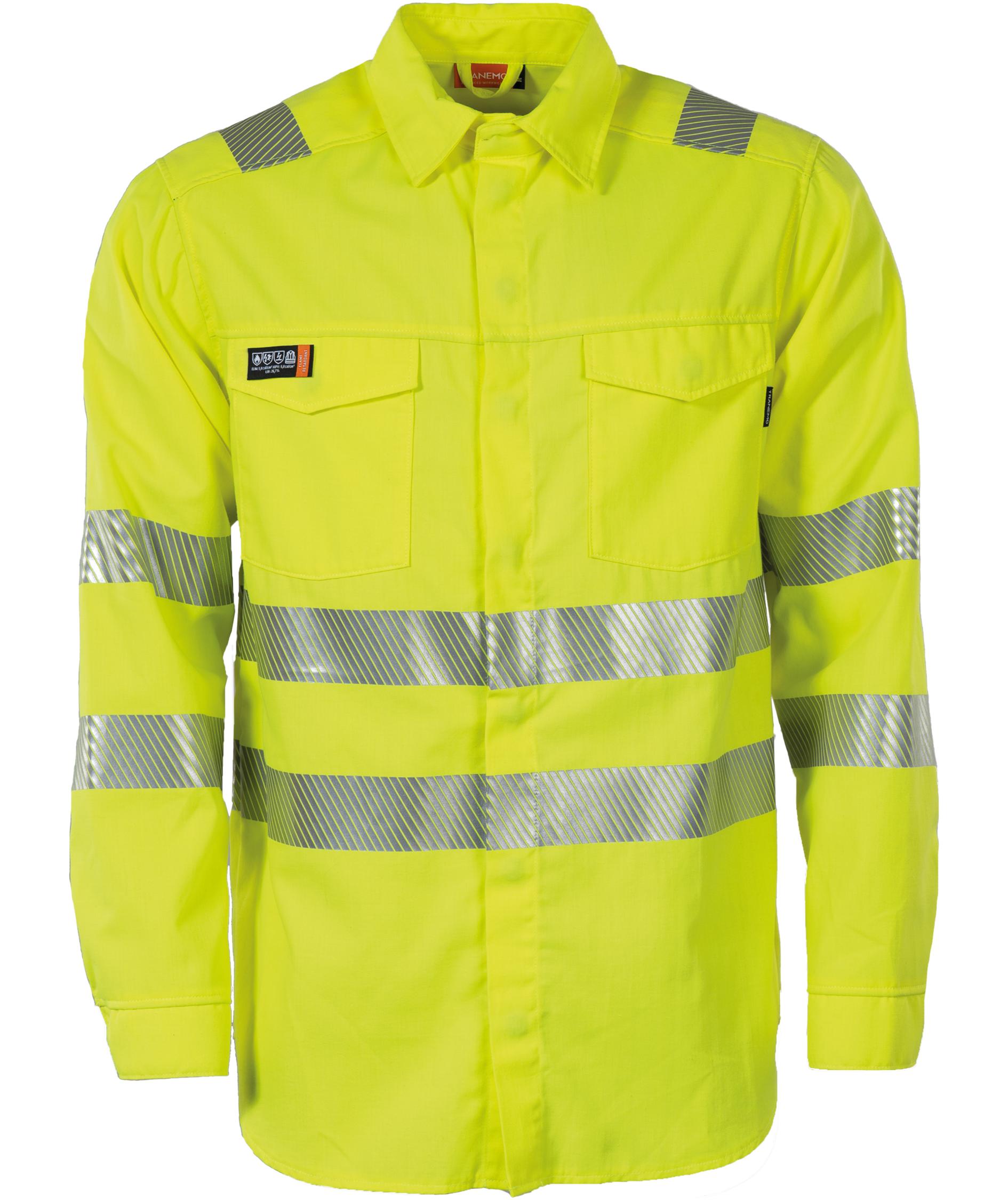 Tranemo FR Hemd, Hi-Vis Gelb