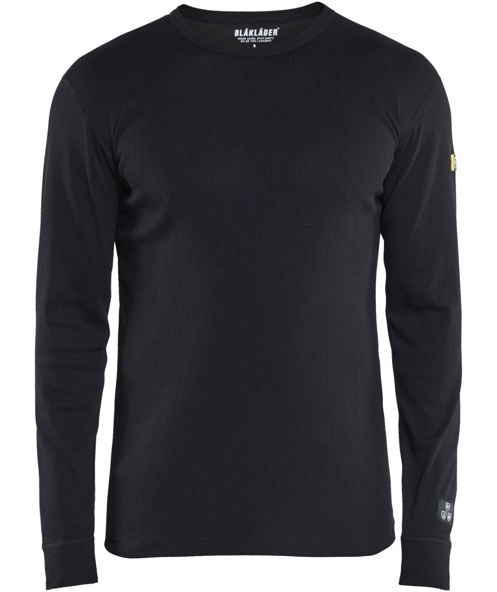 Bl&aring;kl&auml;der FR lang&aelig;rmet undertr&oslash;je, Sort