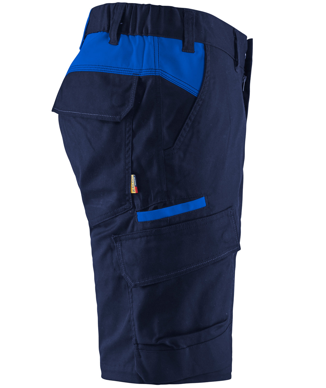 Bl&aring;kl&auml;der arbetsshorts, Marinbl&aring;/Koboltbl&aring;, large image number 3