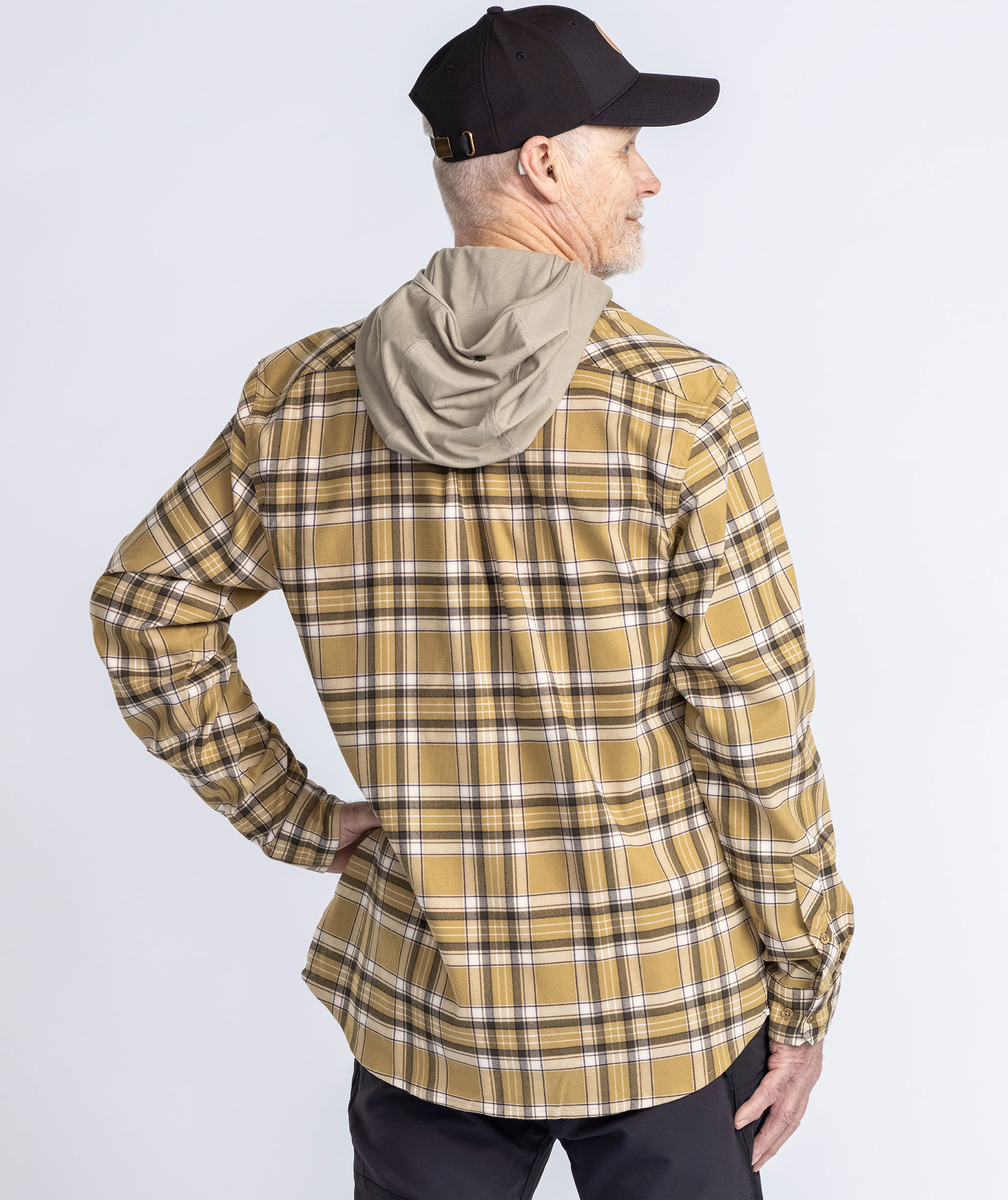 Pinewood Abisko Hiking Regular Fit skjorte, Golden Hay, large image number 3