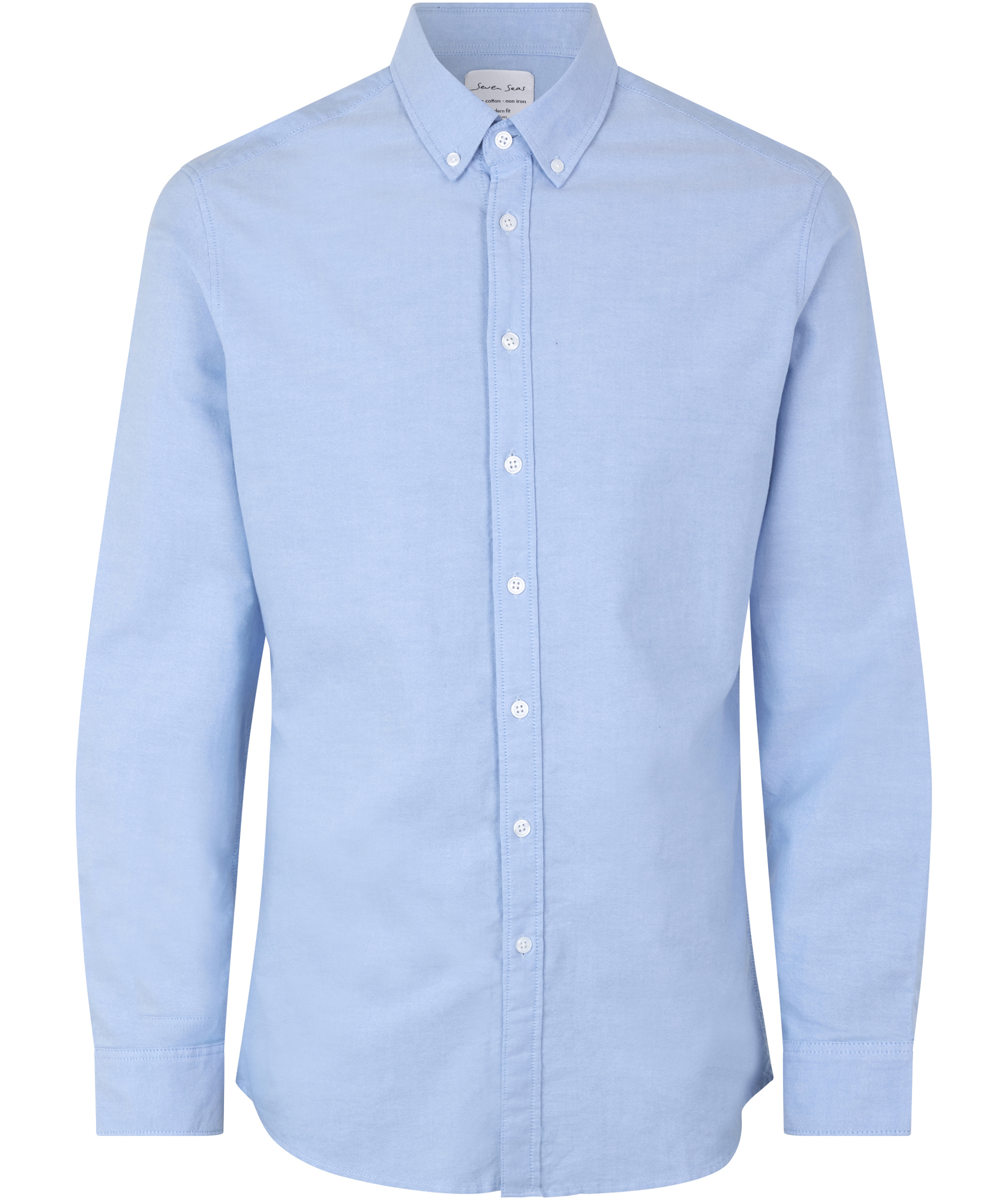 Seven Seas Oxford Slim fit skjorte