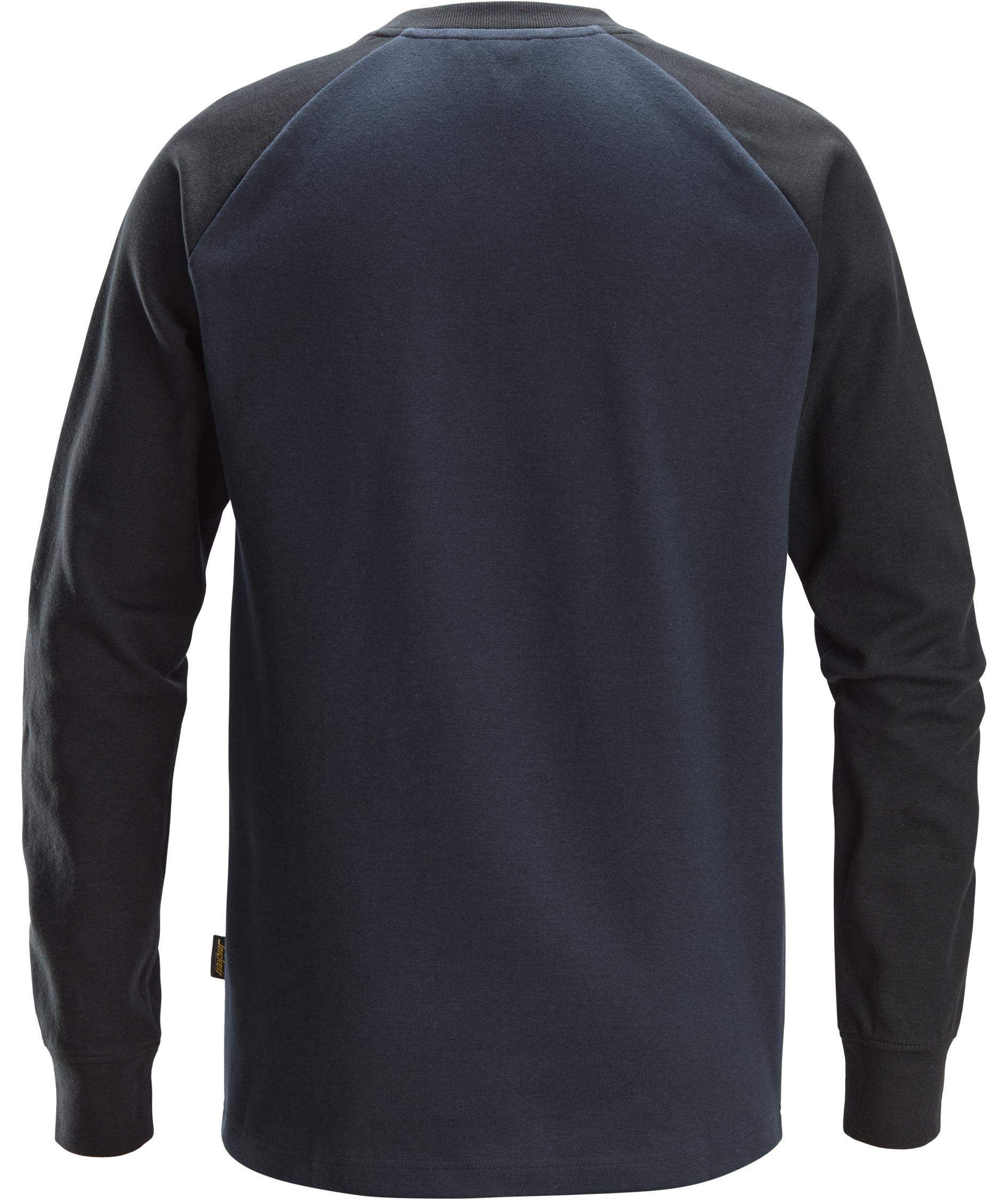 Snickers lang&aelig;rmet T-shirt 2840, Navy/black, large image number 1
