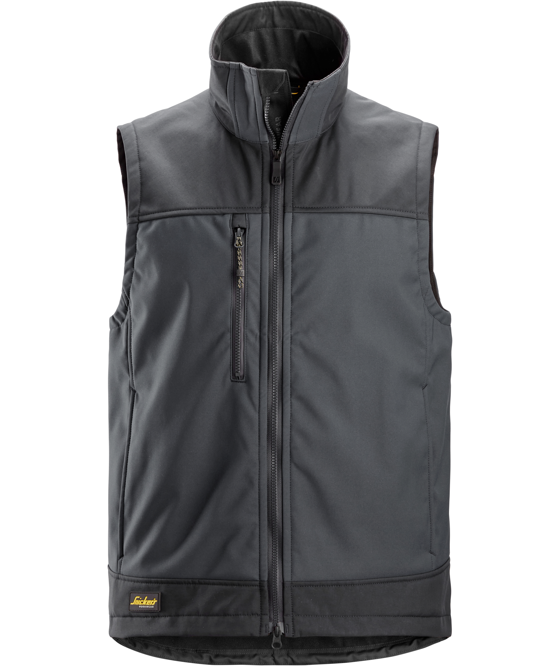 Snickers&nbsp;AllroundWork softshellvest 4506, Steel Grey/Dark Steel Grey, Steel Grey/Dark Steel Grey, swatch