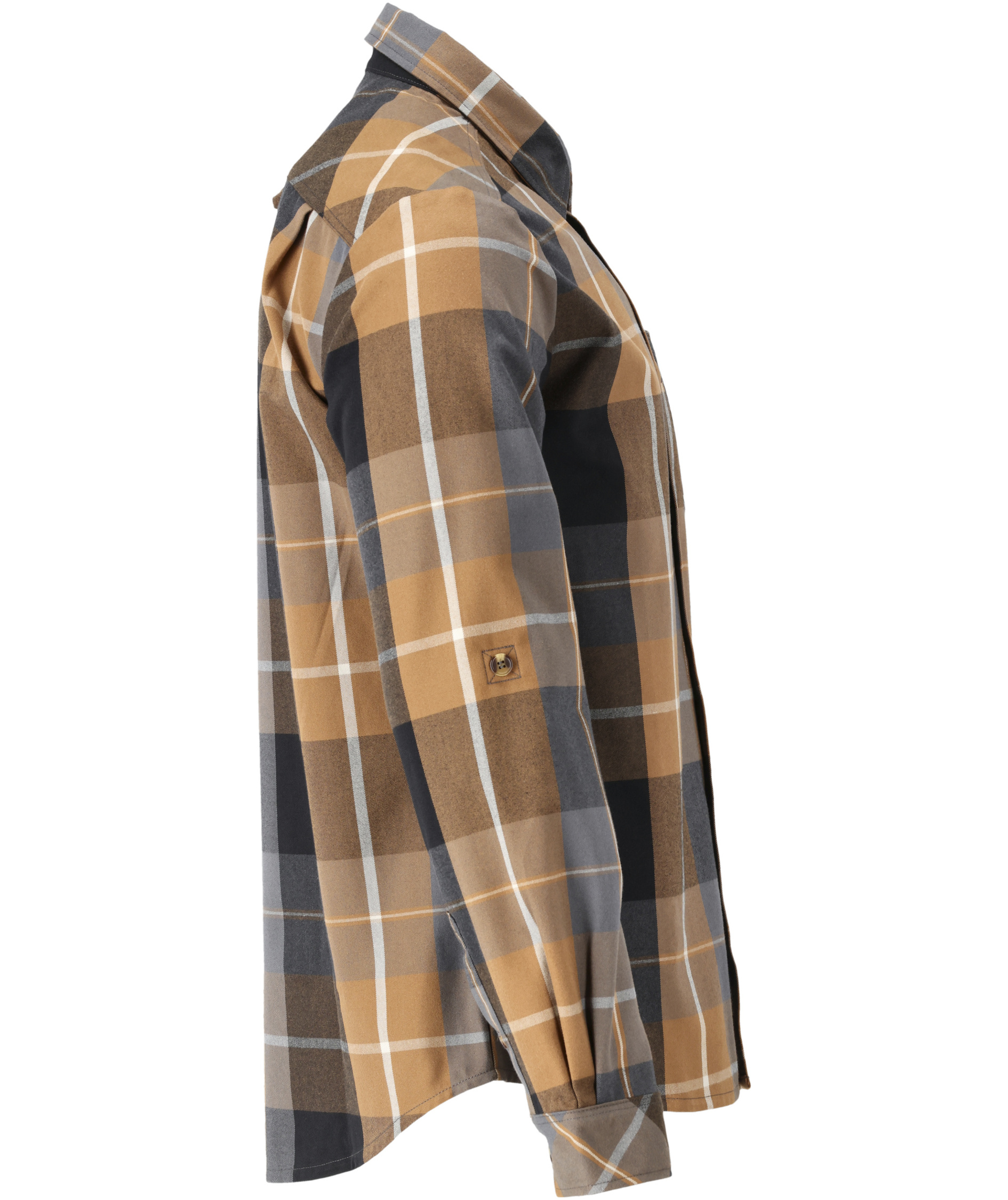 Mascot Customized flannelskjorte, N&oslash;ttebrun, large image number 3