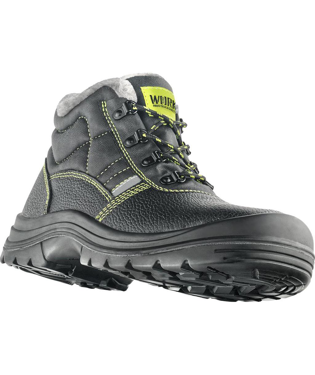 Worktime Stockholm sikkerhedsst&oslash;vletter S3, Sort/Gr&oslash;n, large image number 5