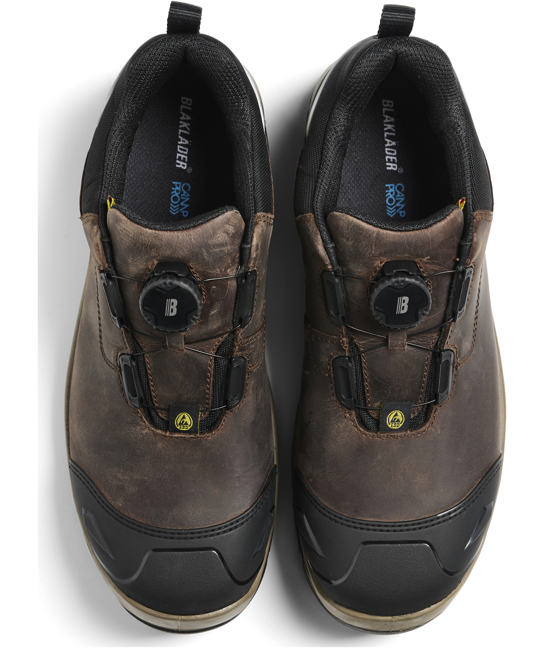 Bl&aring;kl&auml;der Elite sikkerhedssko S7S, Brun/Sort, large image number 4