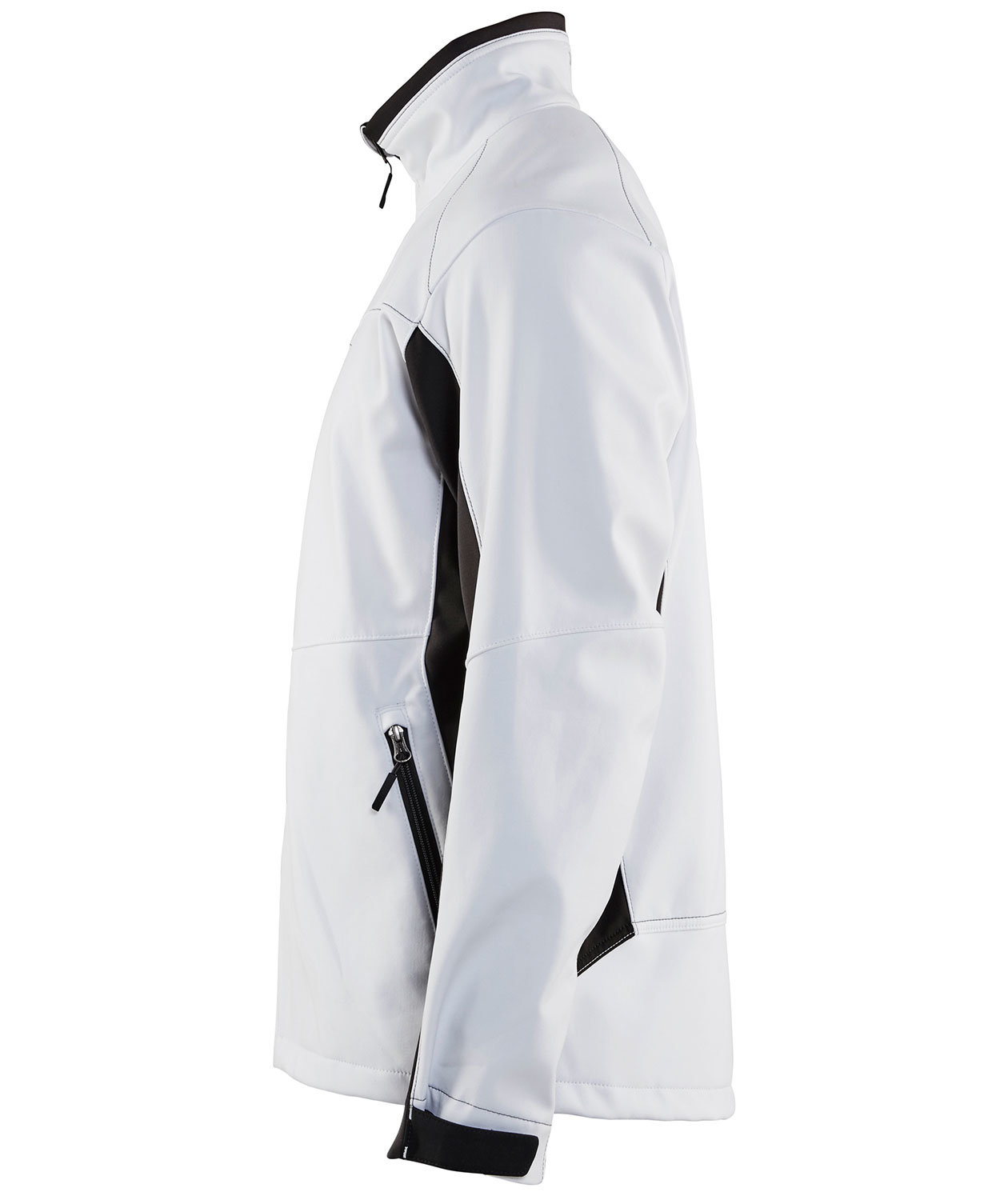 Bl&aring;kl&auml;der Unite softshelljakke, Hvit/m&oslash;rk gr&aring;, large image number 2