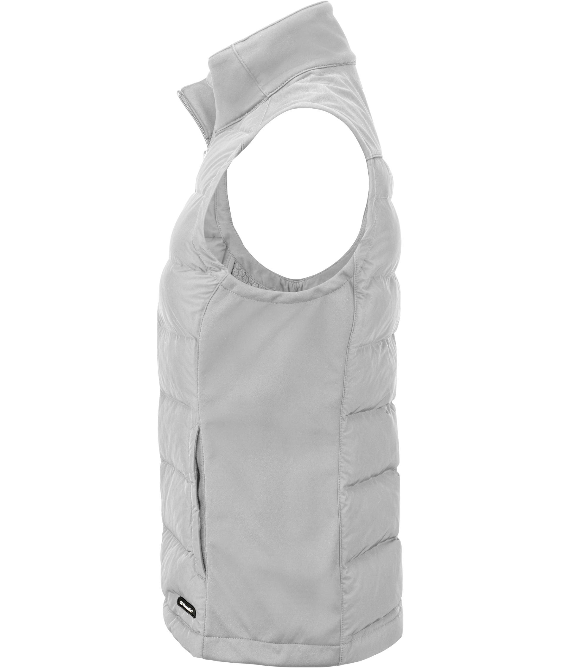 Cutter & Buck Oak Harbor women's quilted vest, Silver, large image number 3