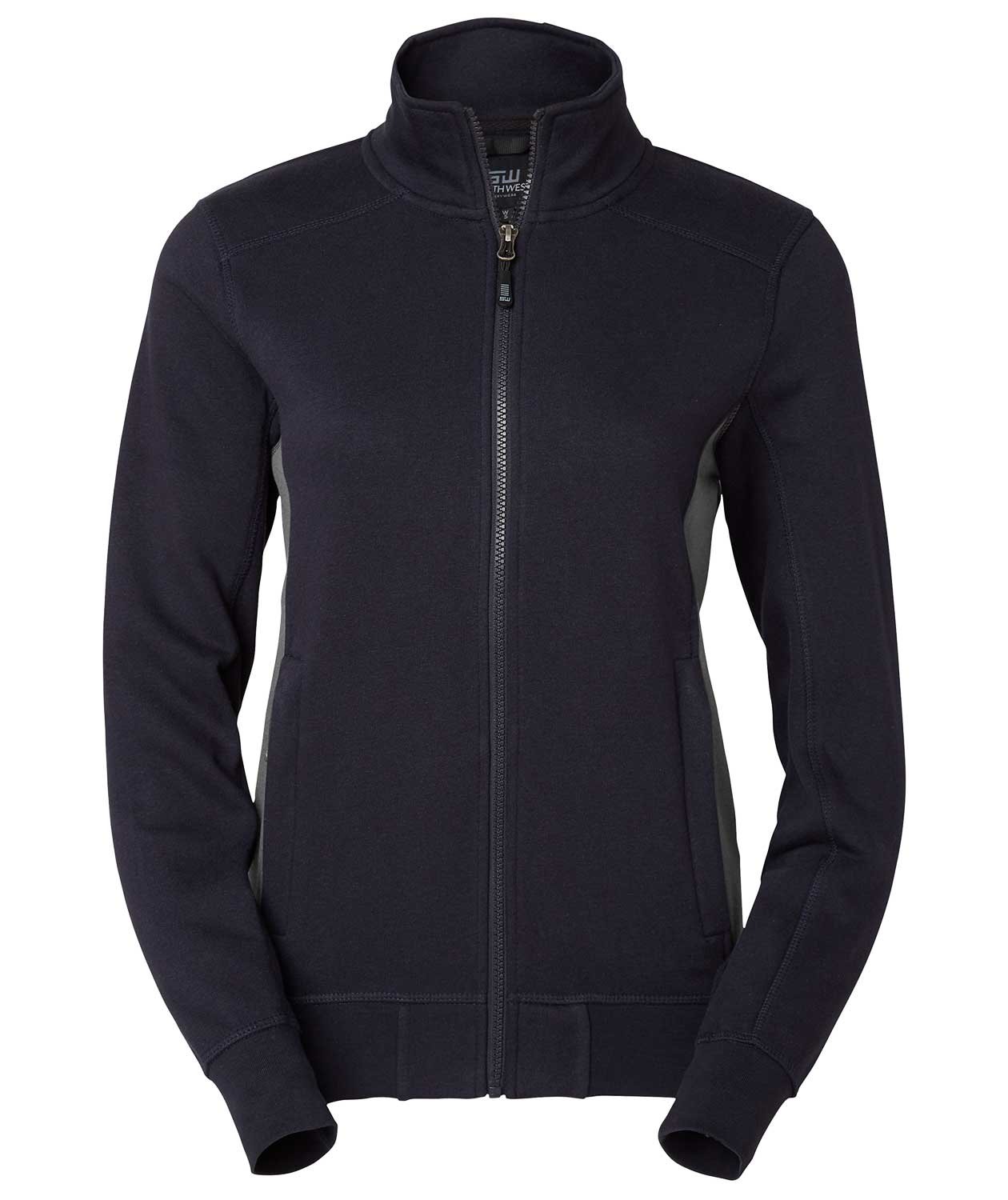 South West Lucy cardigan dam, Navy/Gr&aring;