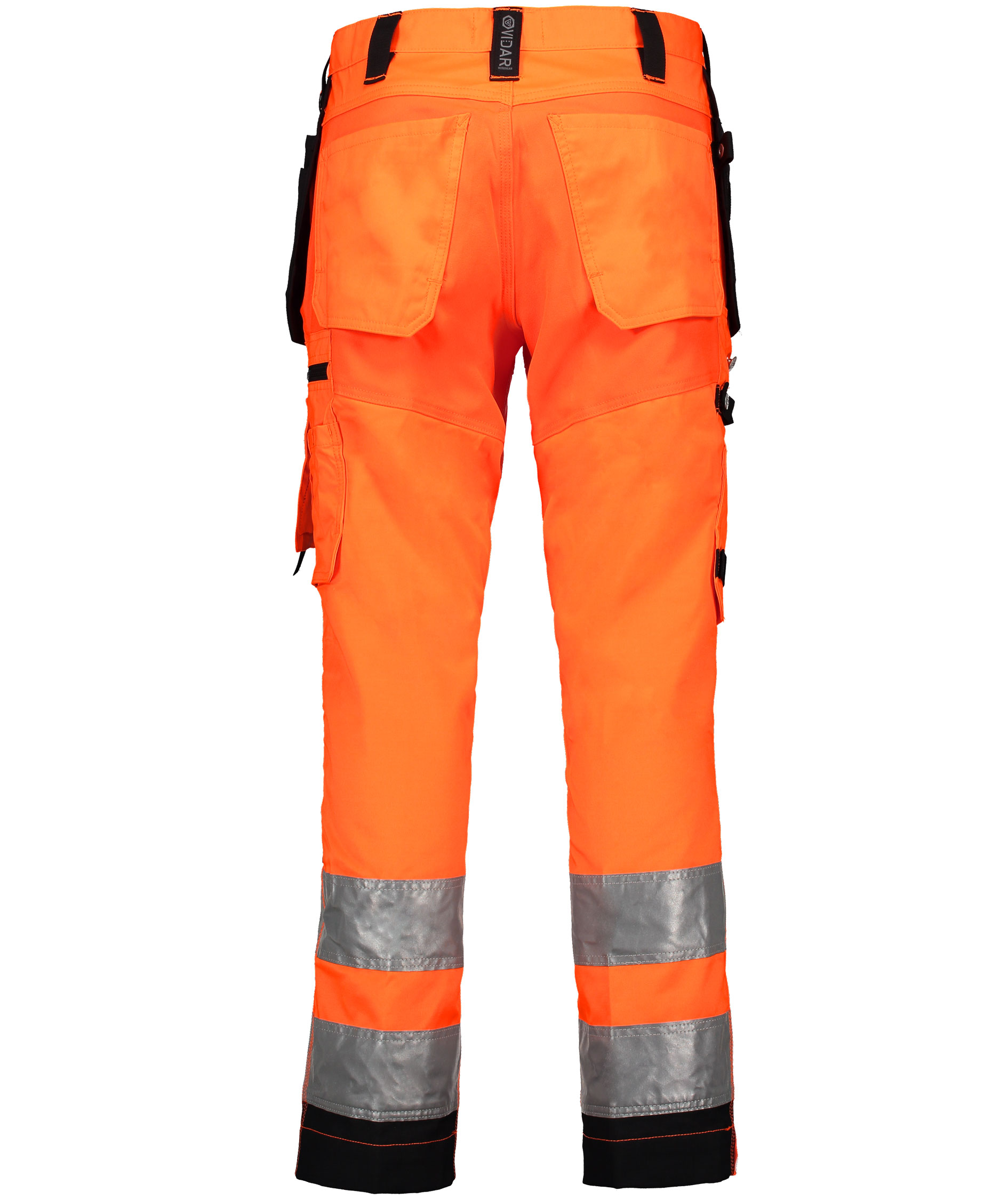 Vidar V5006 hantverksbyxa, Varsel Orange/Svart