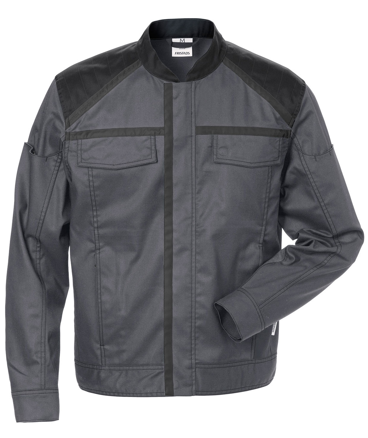 Fristads arbetsjacka 4555, Gr&aring;/Svart, Gr&aring;/Svart, swatch