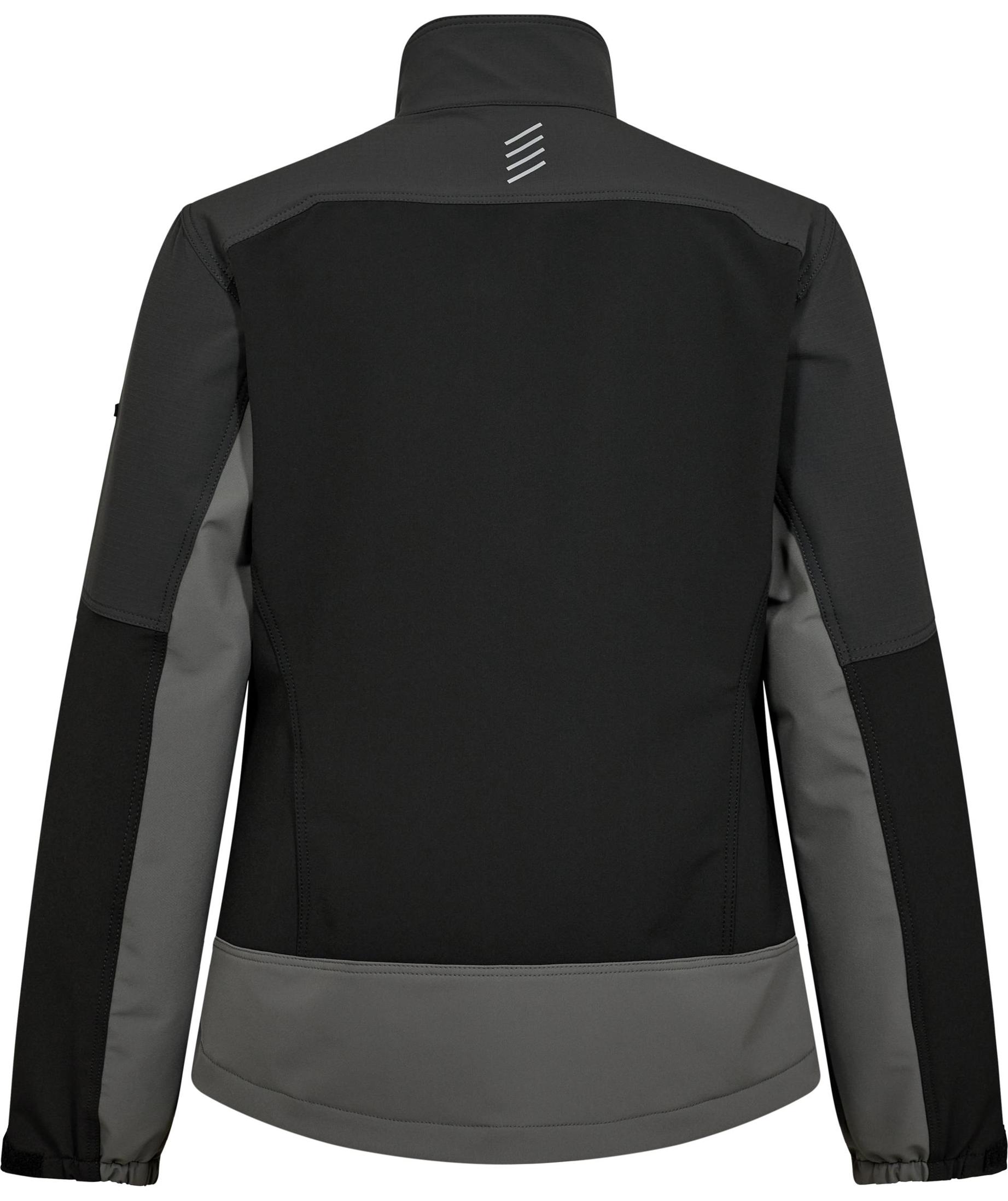 Engel Entire dame arbejdsjakke full stretch, Black/Anthracite Grey, large image number 3