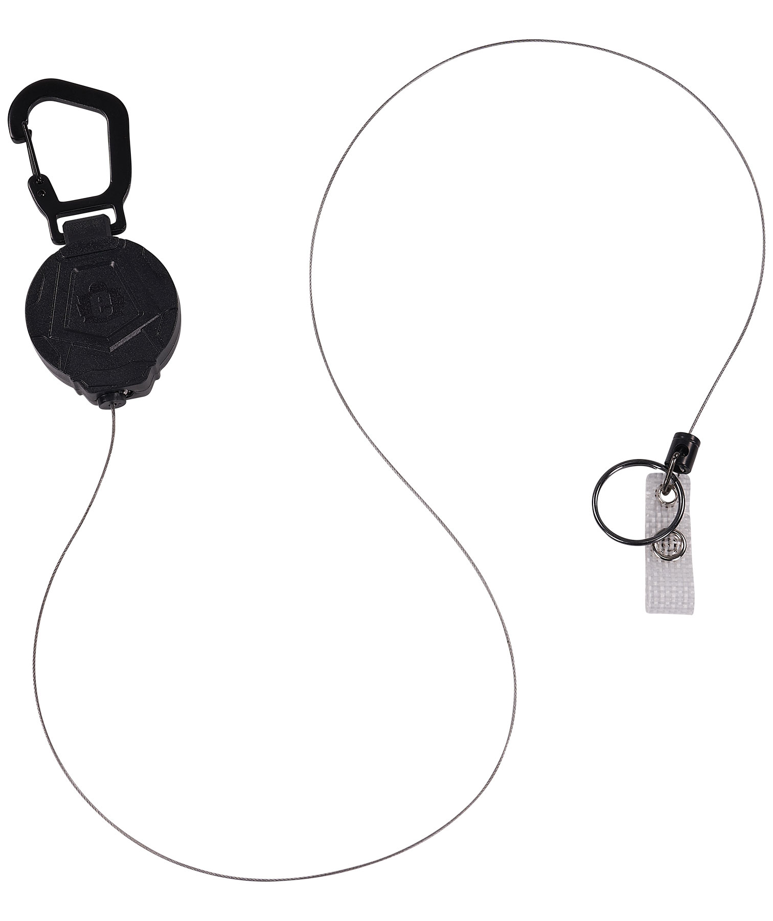 Ergodyne 3391 ID-kortholder med yoyo, Sort, large image number 4