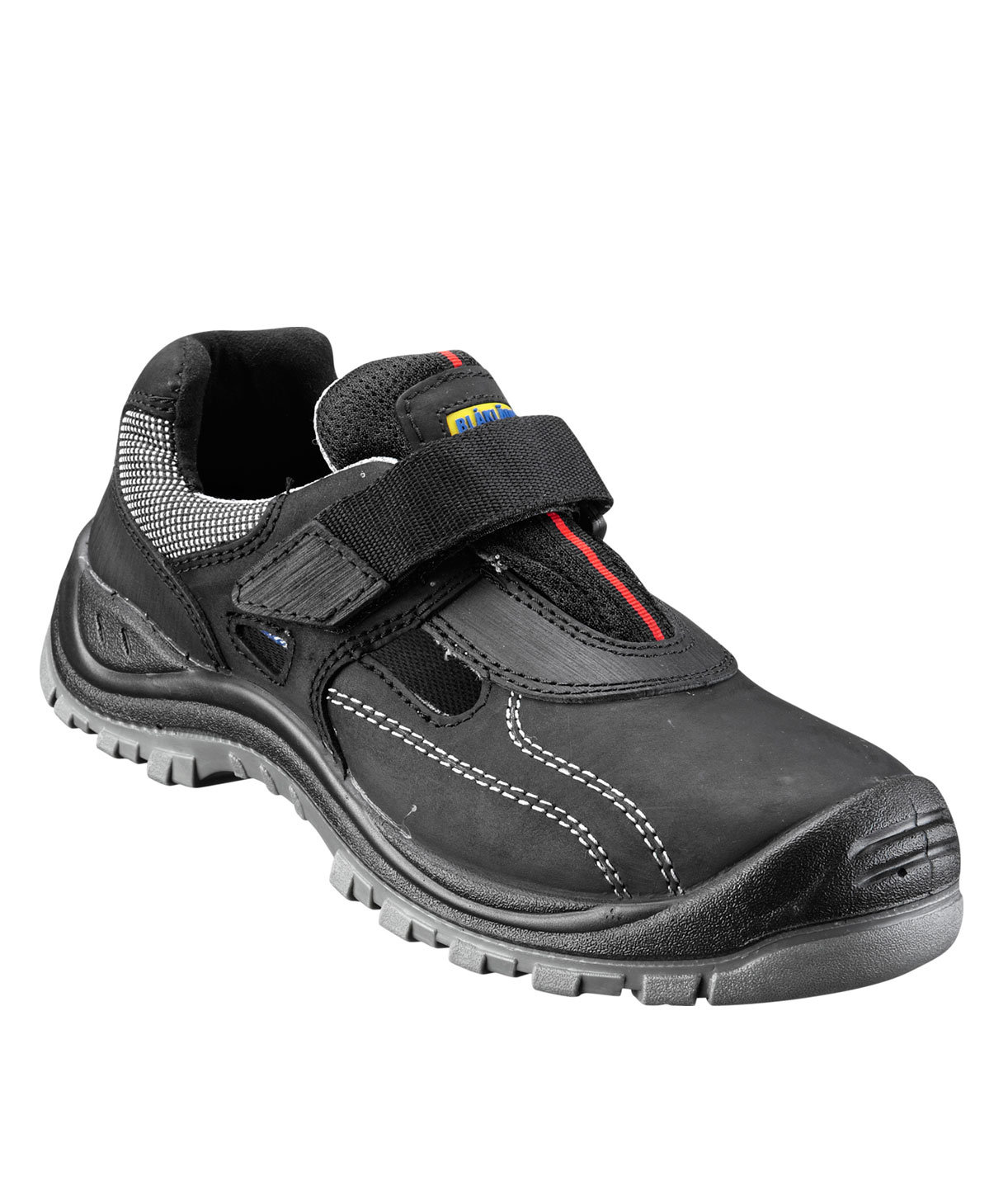 Bl&aring;kl&auml;der skyddssandaler S1P, Svart