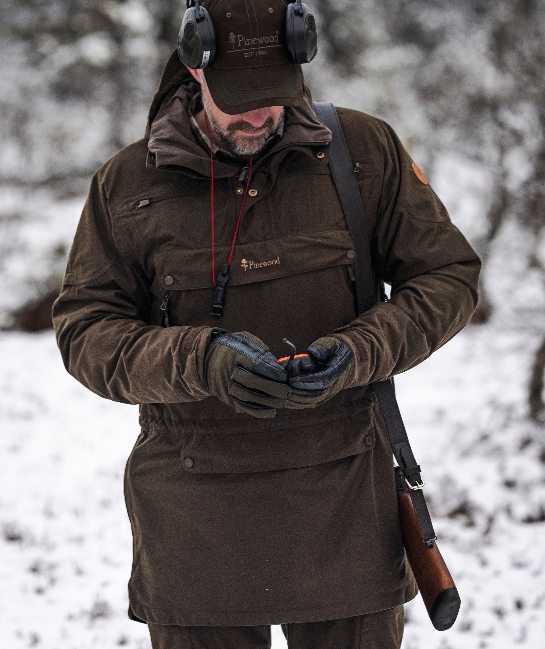 Pinewood Furudal Hunters 2L anorak, Suede Brown, large image number 10