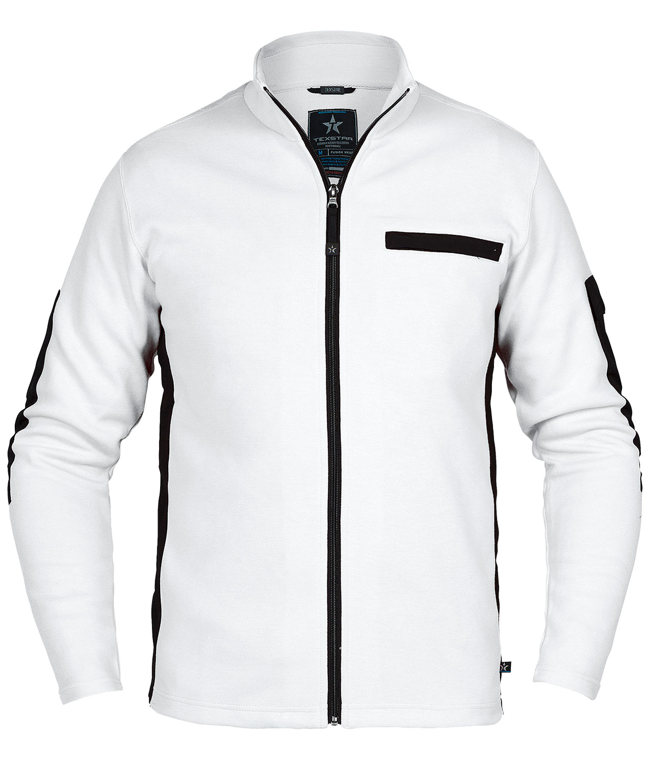 Texstar SW02 Cardigan, Wei&szlig;