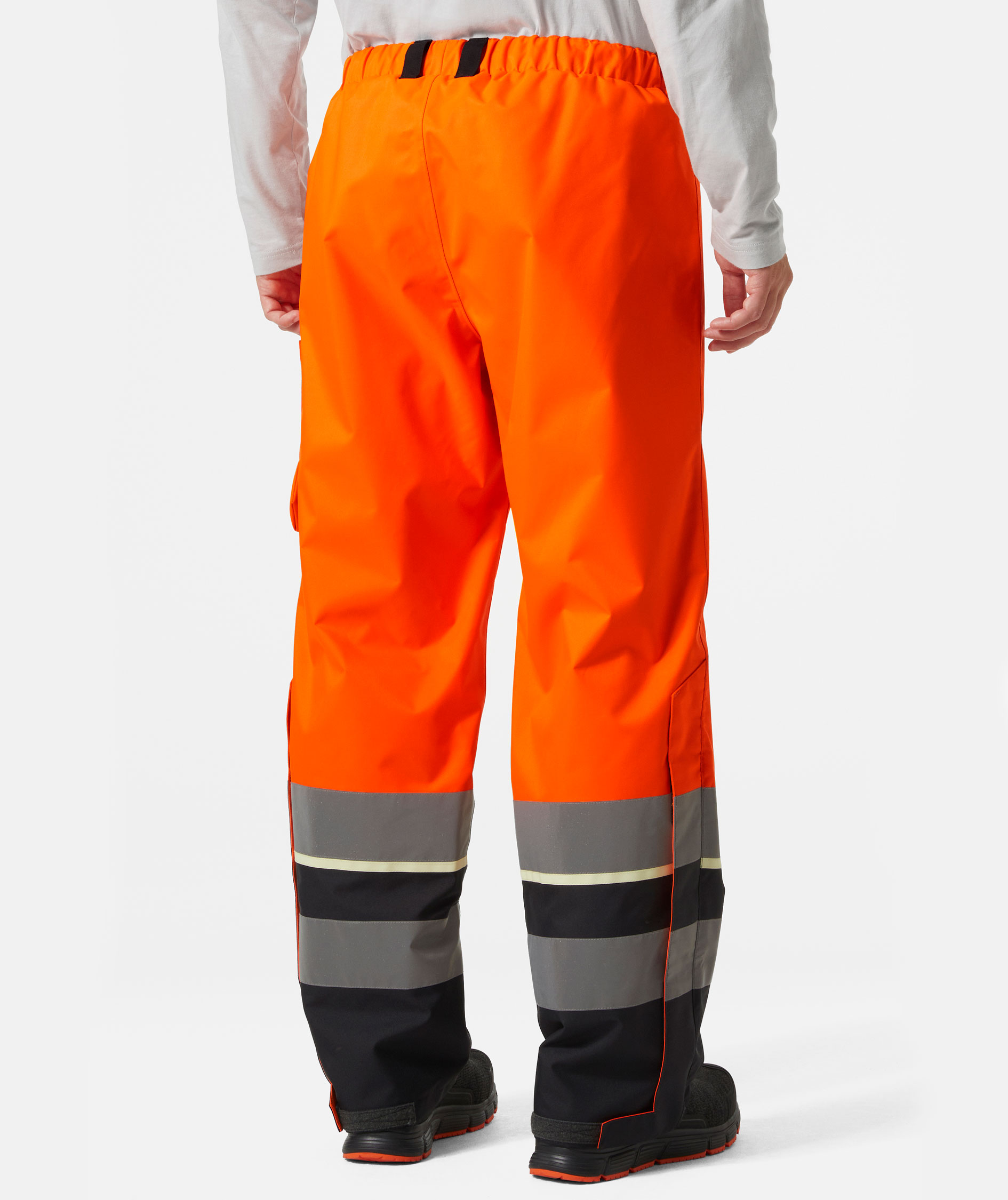 Helly Hansen UC-ME shell trousers, Hi-vis Orange/Ebony, large image number 3