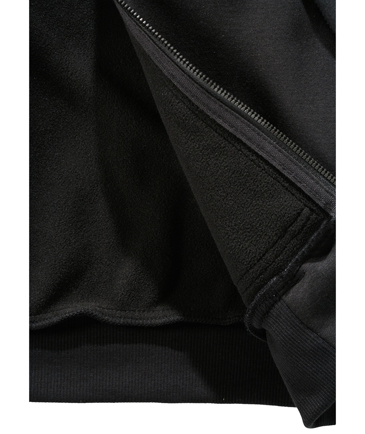 Carhartt Wind fighter hoodie med dragkedja, Svart, large image number 4