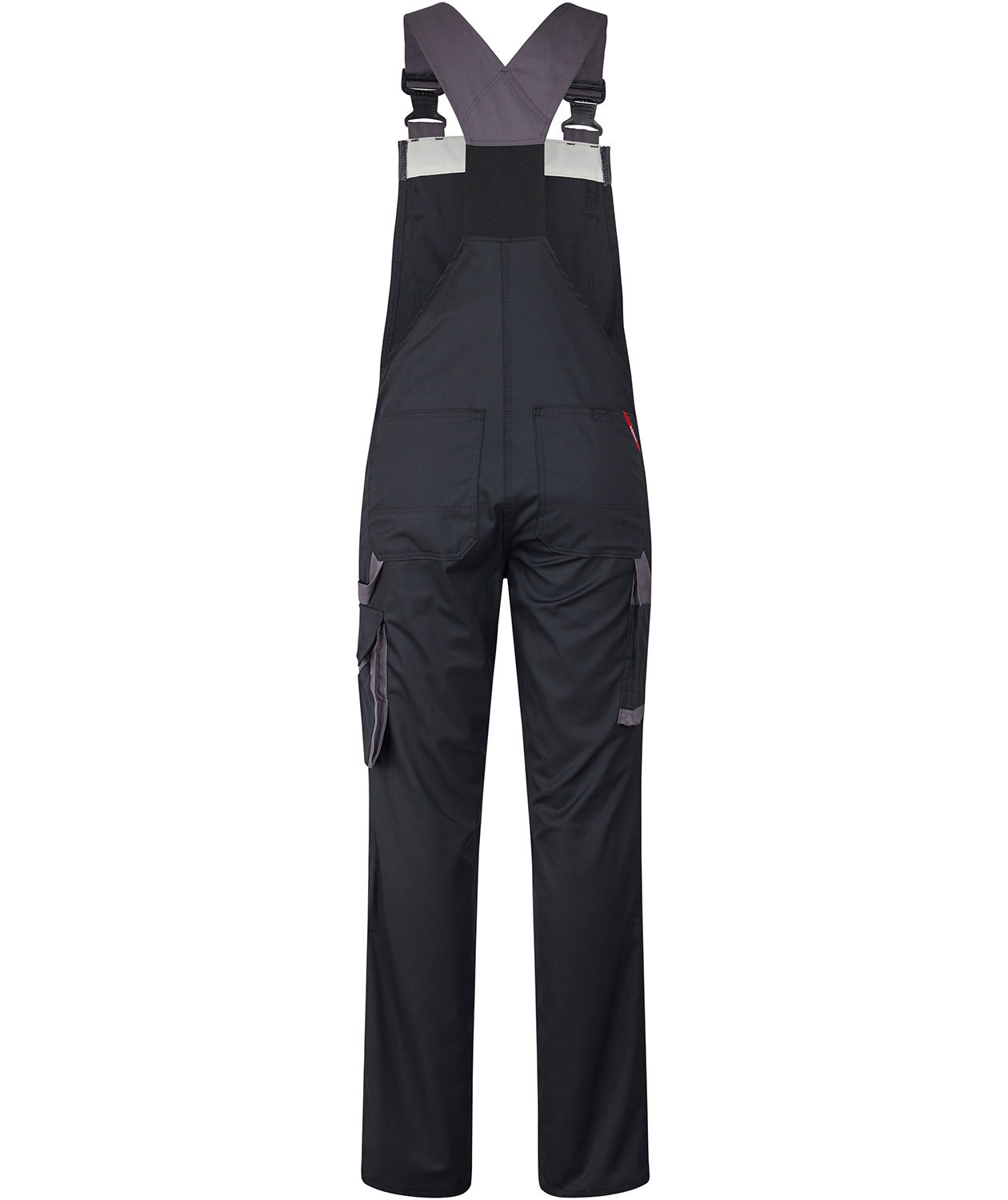 Engel Enterprise Slim Fit overall, Sort/Gr&aring;