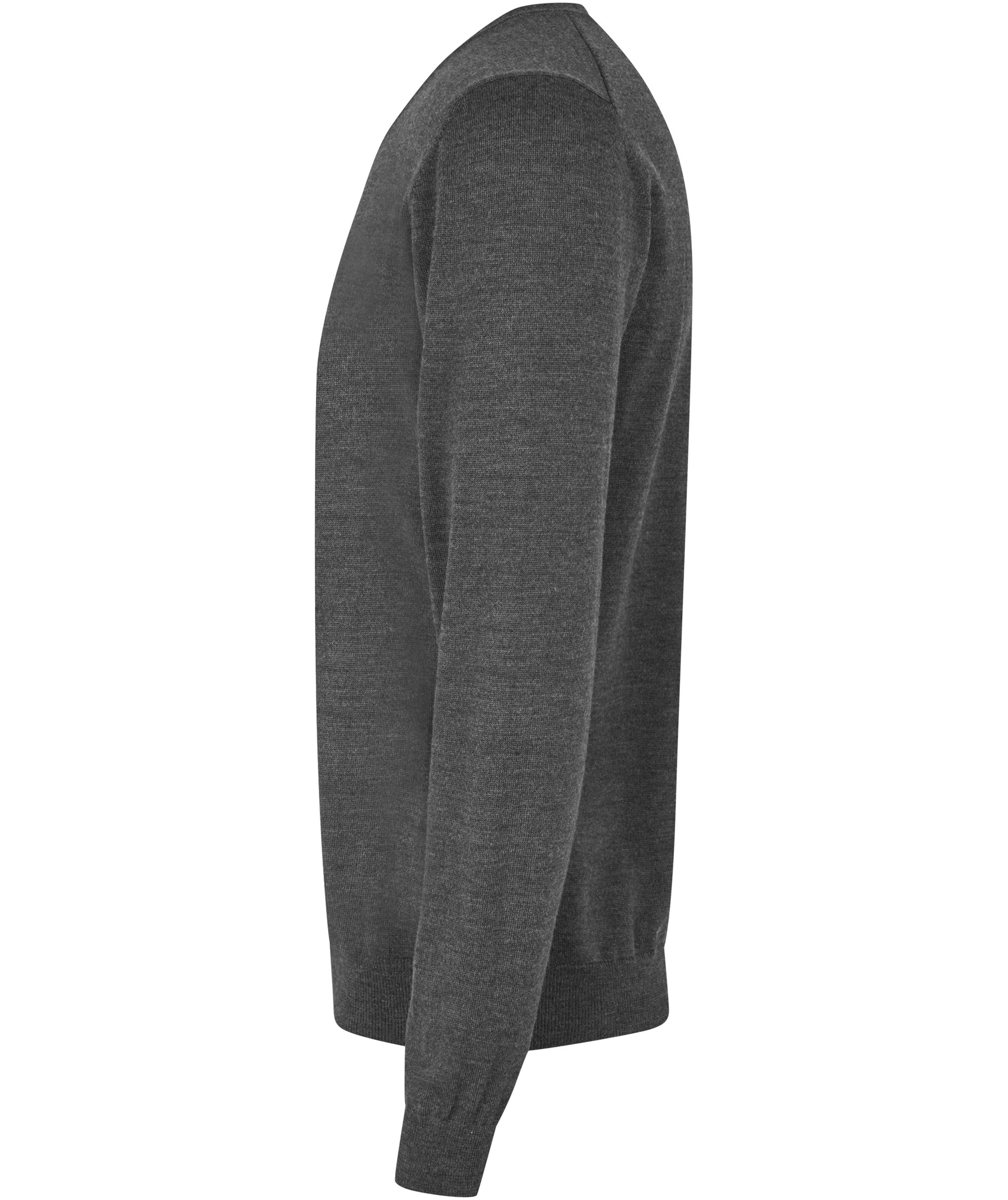 Seven Seas knitted pullover with wool, Dark Grey Melange, large image number 3