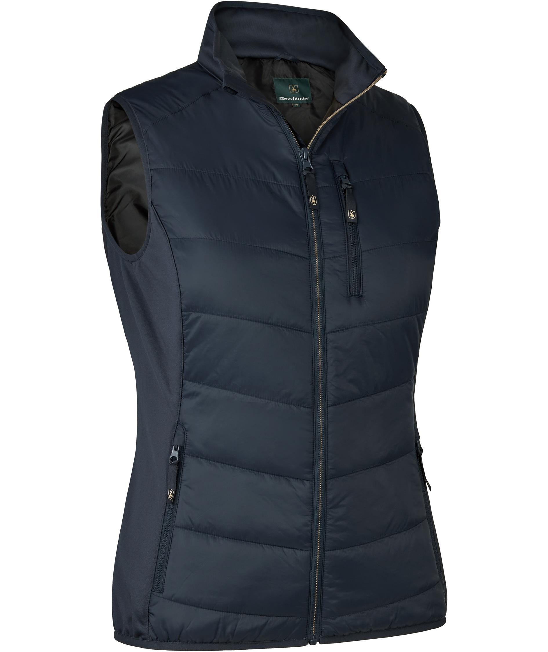 Deerhunter Lady Heat vadderad v&auml;st, Dark blue