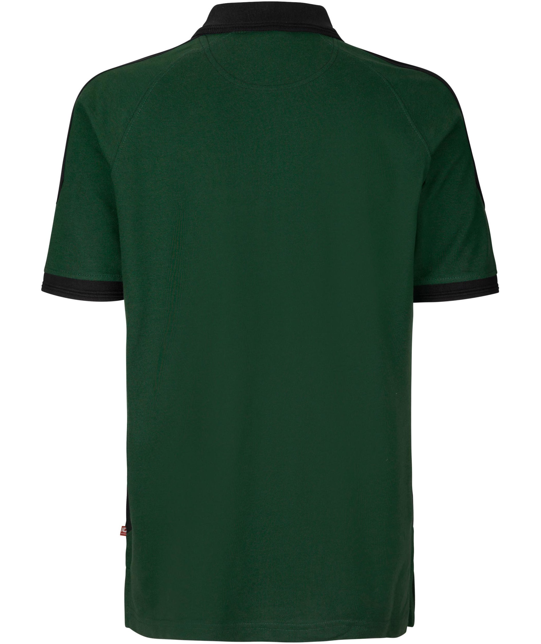 ID Pro Wear contrast Polo shirt, Bottle Green, large image number 2