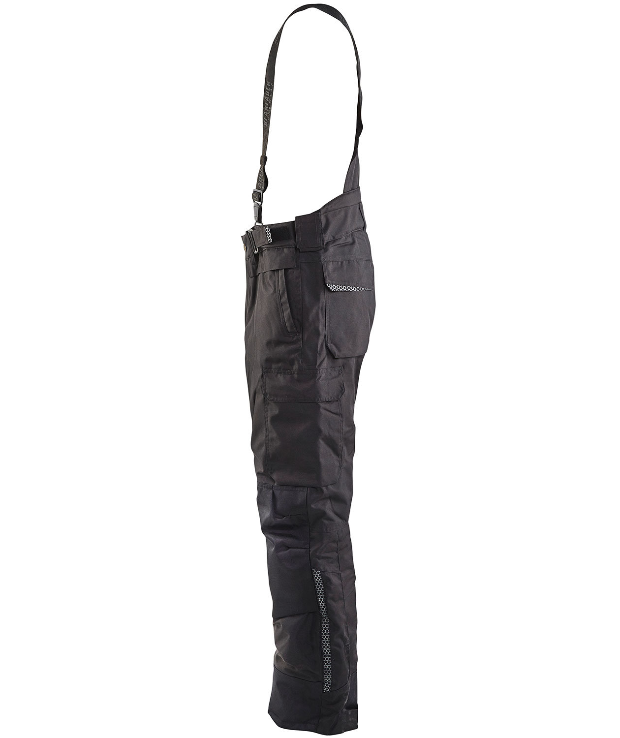 Bl&aring;kl&auml;der vinterbyxa m. h&auml;ngslen X1810, Svart