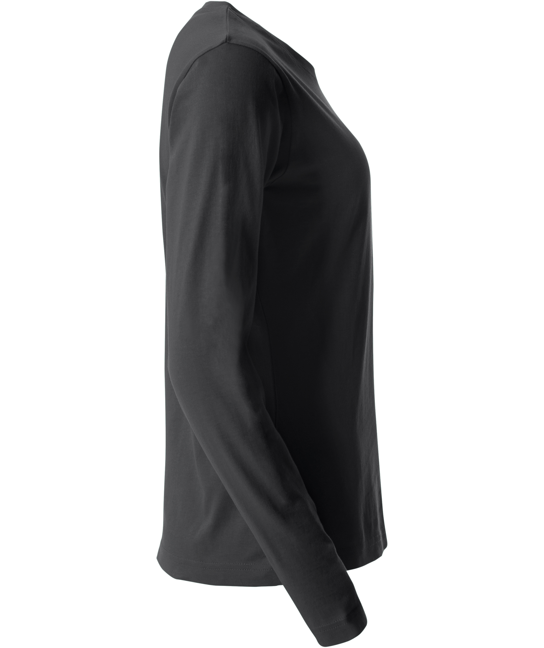 Clique Basic-T women's long-sleeved T-shirt, Black, large image number 2